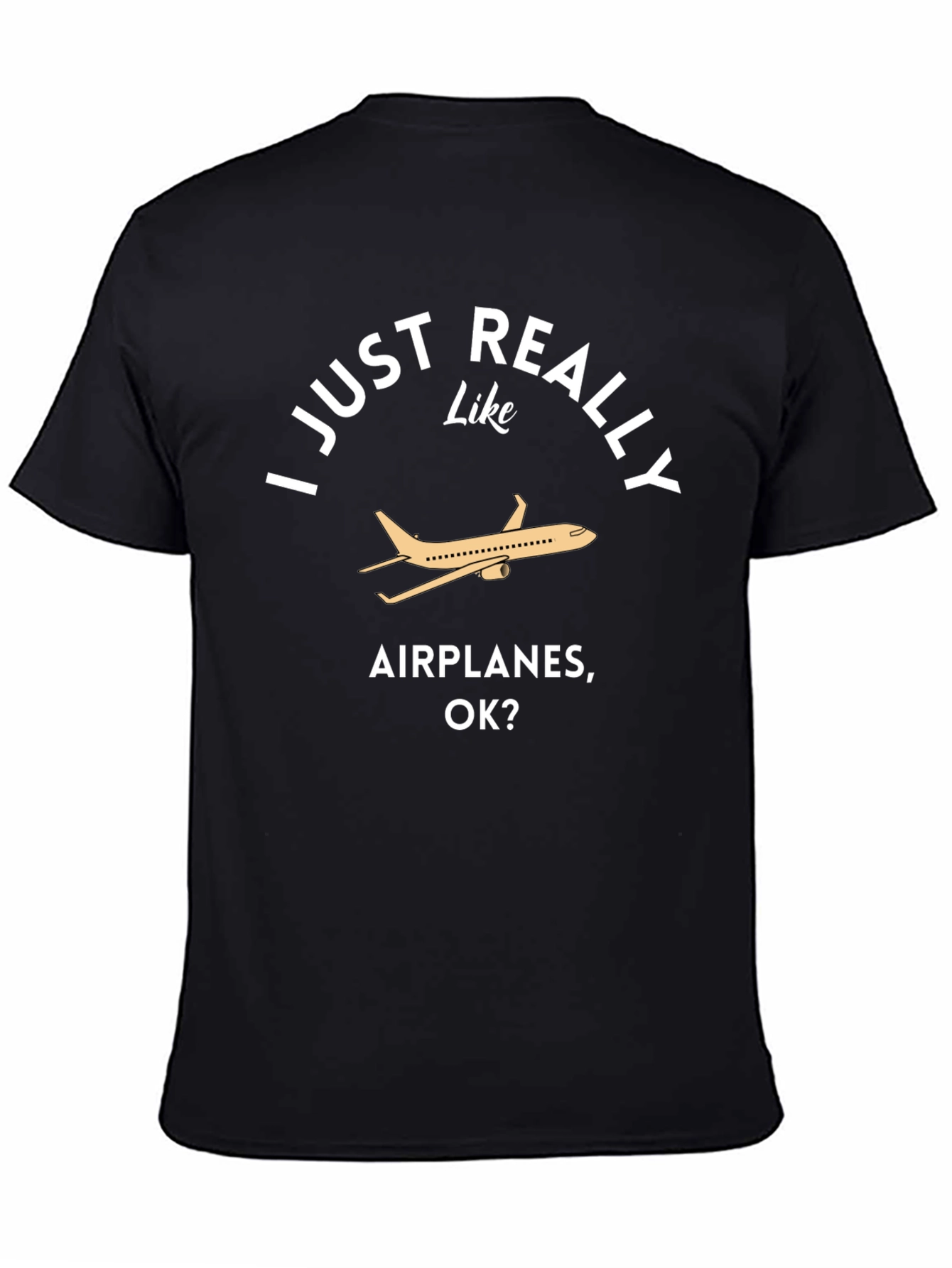I Just Really Like Airplanes OK? T-Shirt