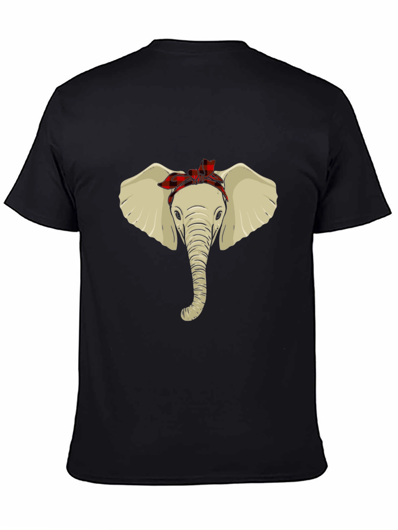 Elephant with Bandana Graphic Tee - Unisex
