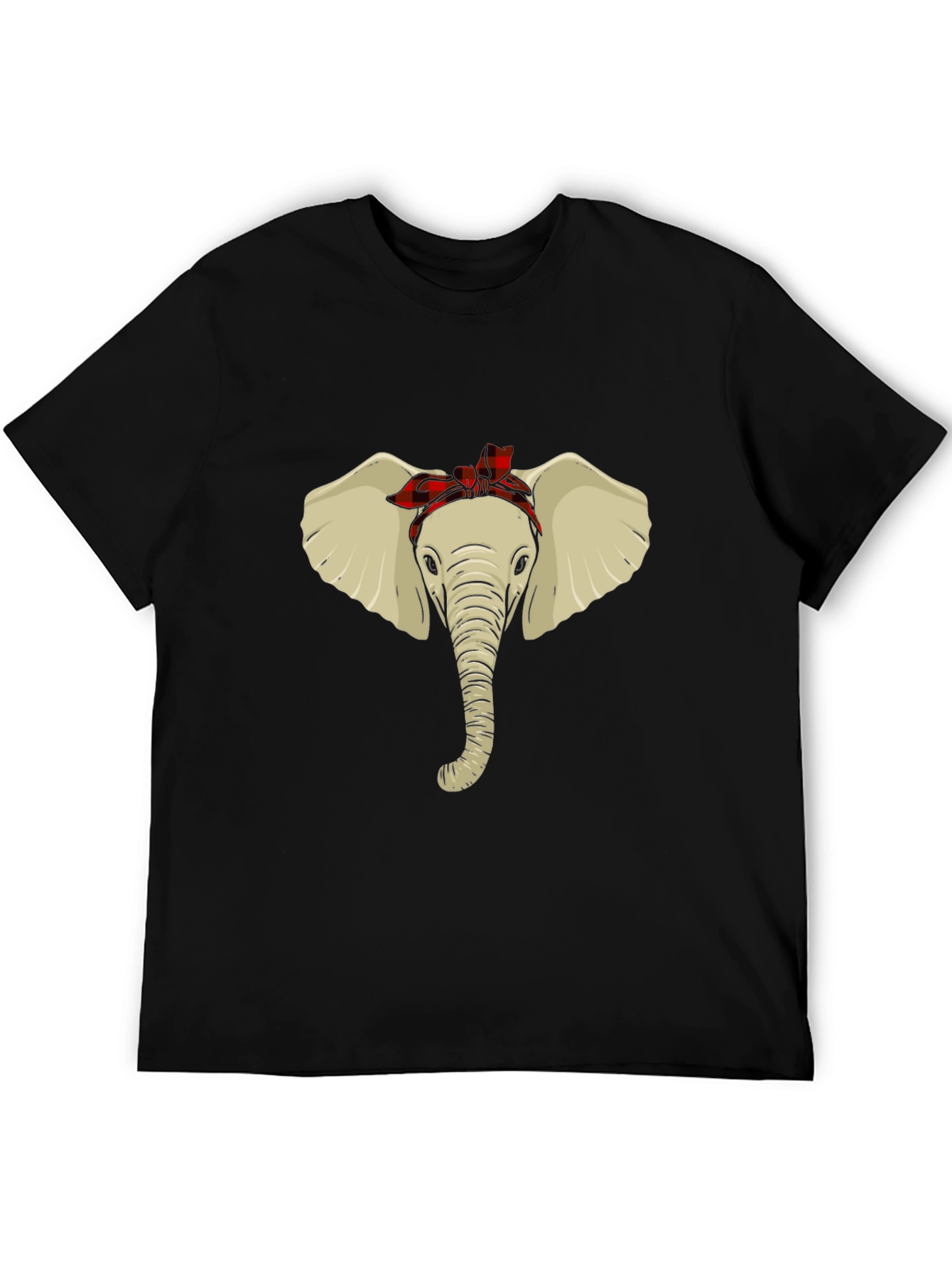 Elephant with Bandana Graphic Tee - Unisex