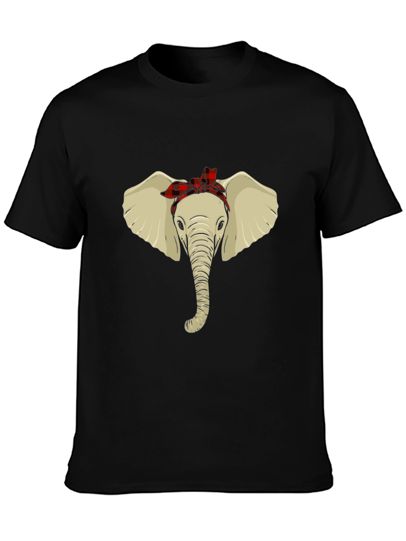 Elephant with Bandana Graphic Tee - Unisex