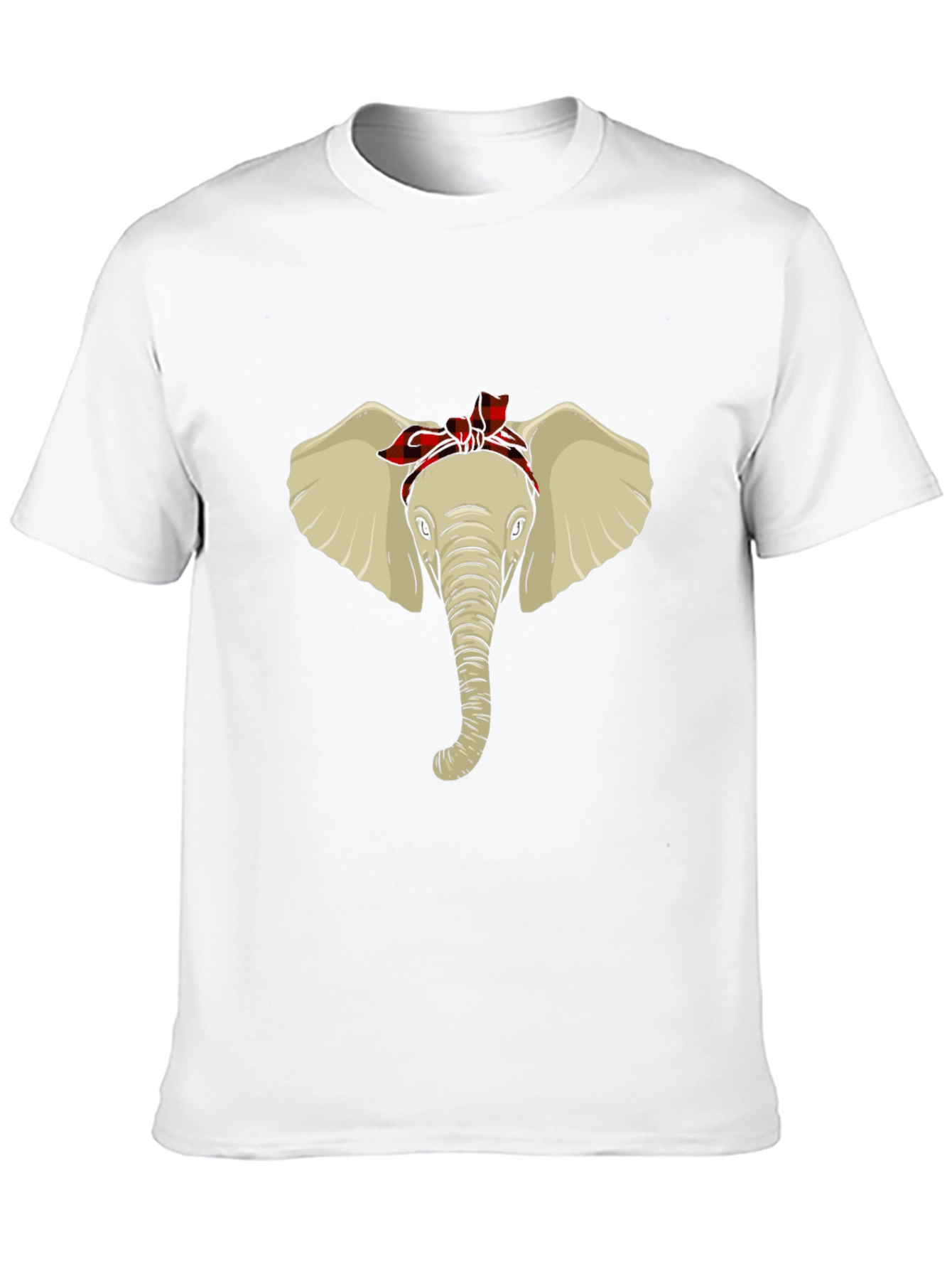 Elephant with Bandana Graphic Tee - Unisex