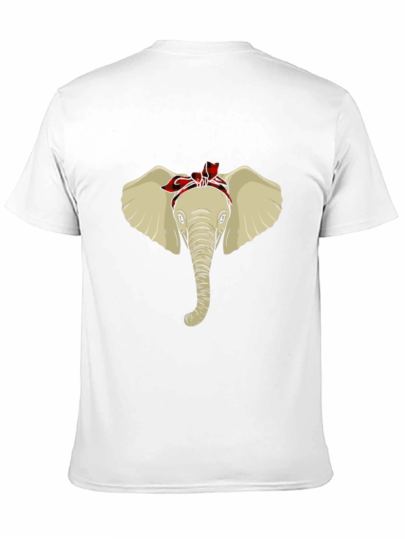 Elephant with Bandana Graphic Tee - Unisex