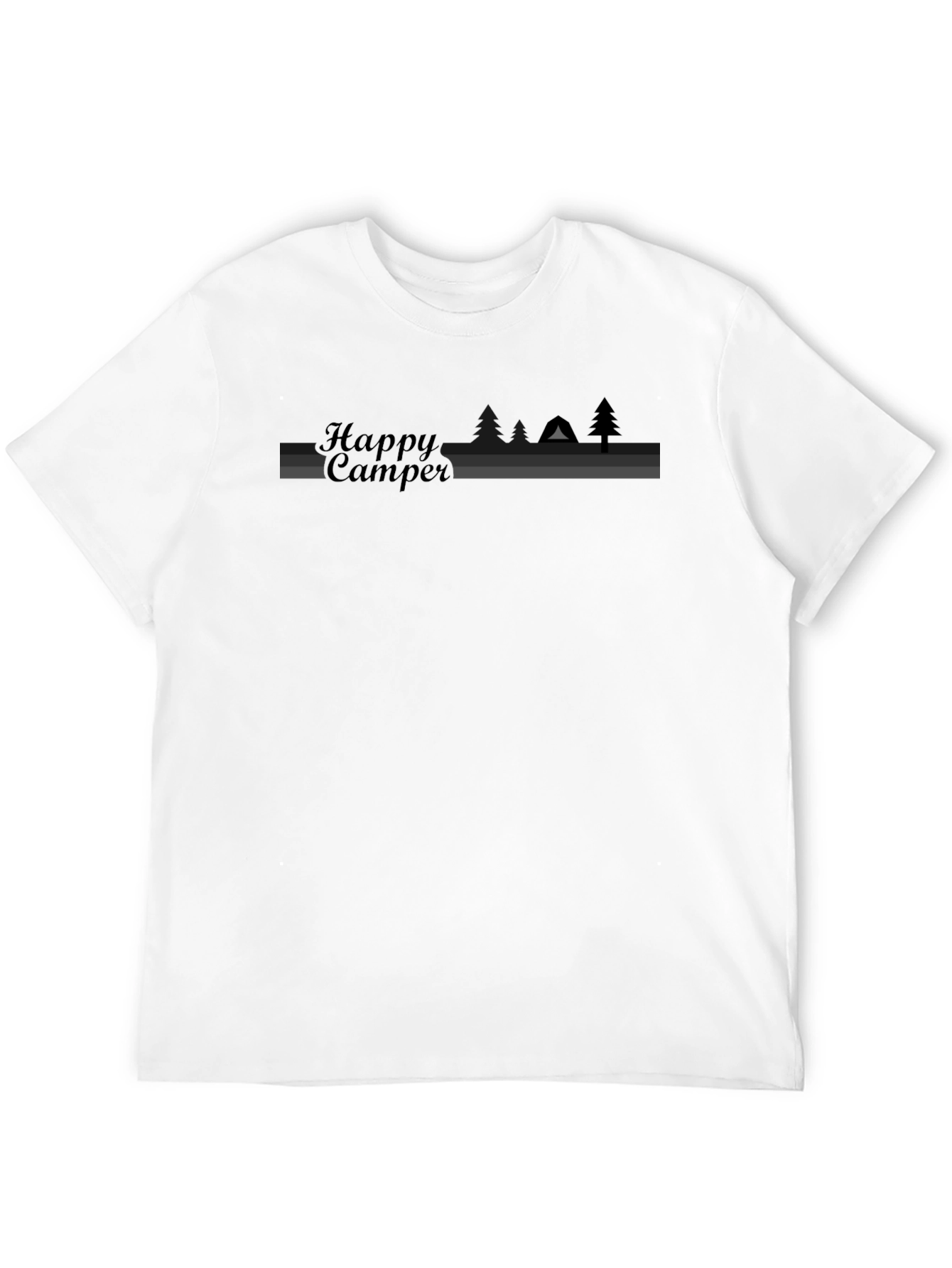 Happy Camper Graphic Tee - Adventure Ready!
