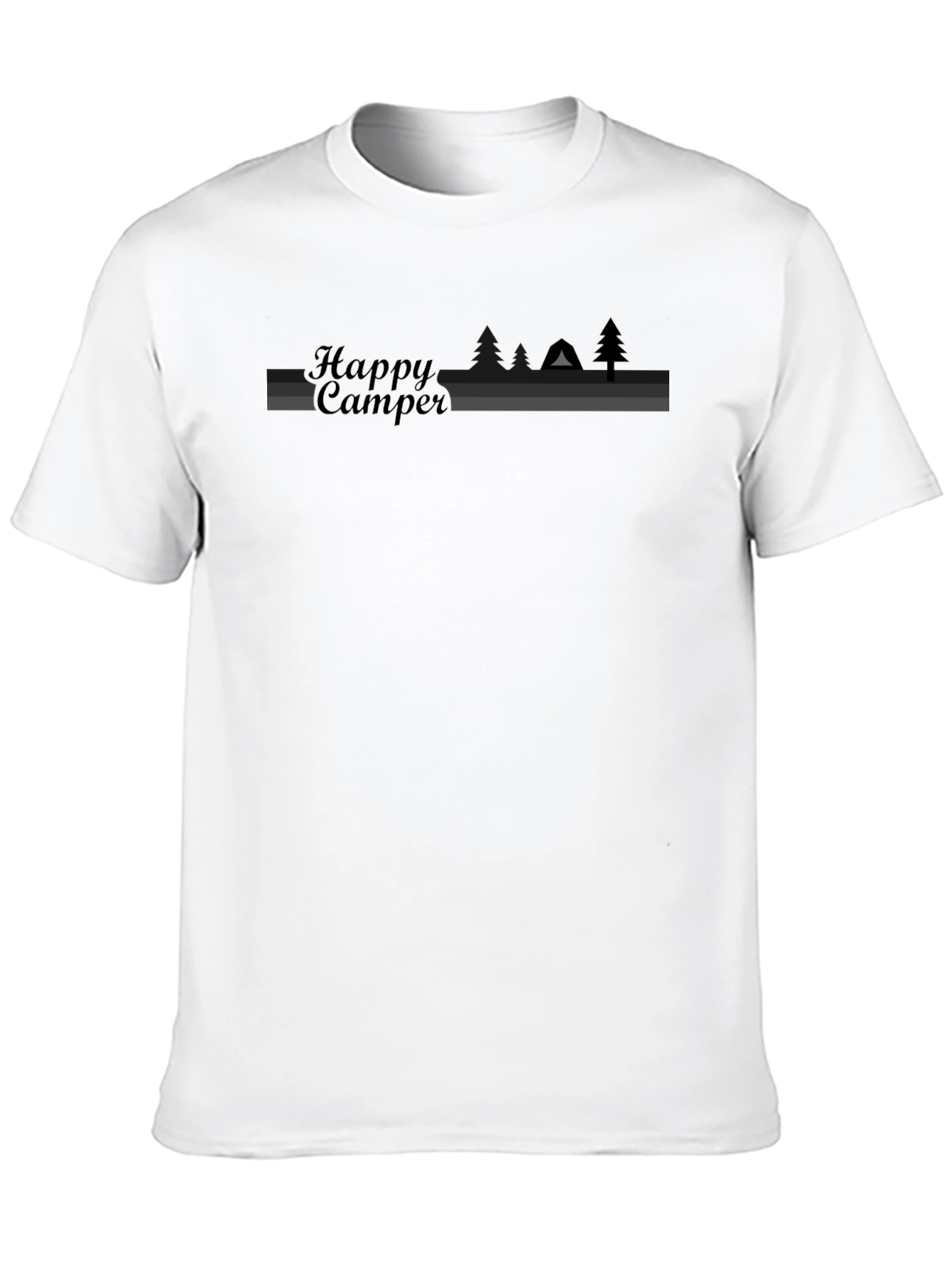 Happy Camper Graphic Tee - Adventure Ready!