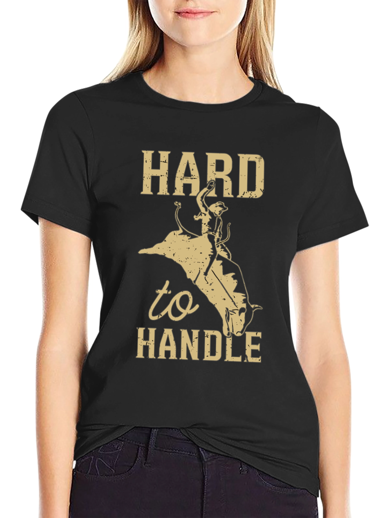 Hard to Handle Rodeo Graphic Tee - Black