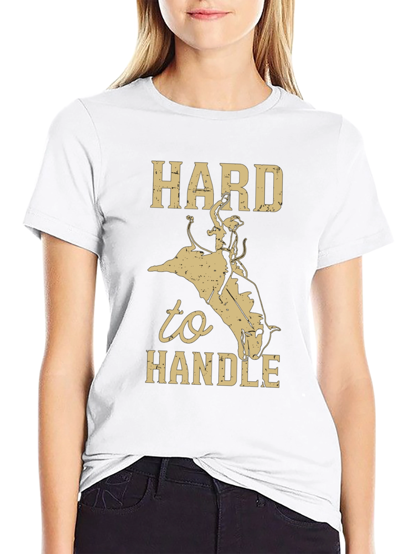 Hard to Handle Rodeo Graphic Tee - Black
