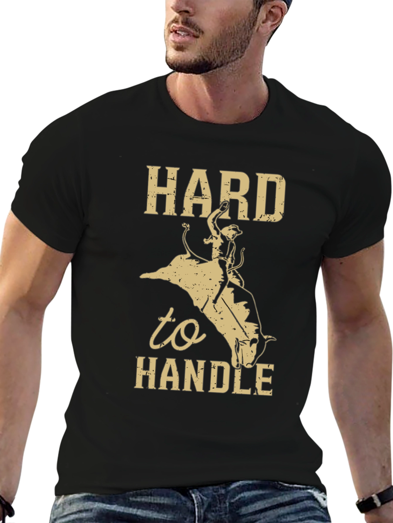 Hard to Handle Rodeo Graphic Tee - Black