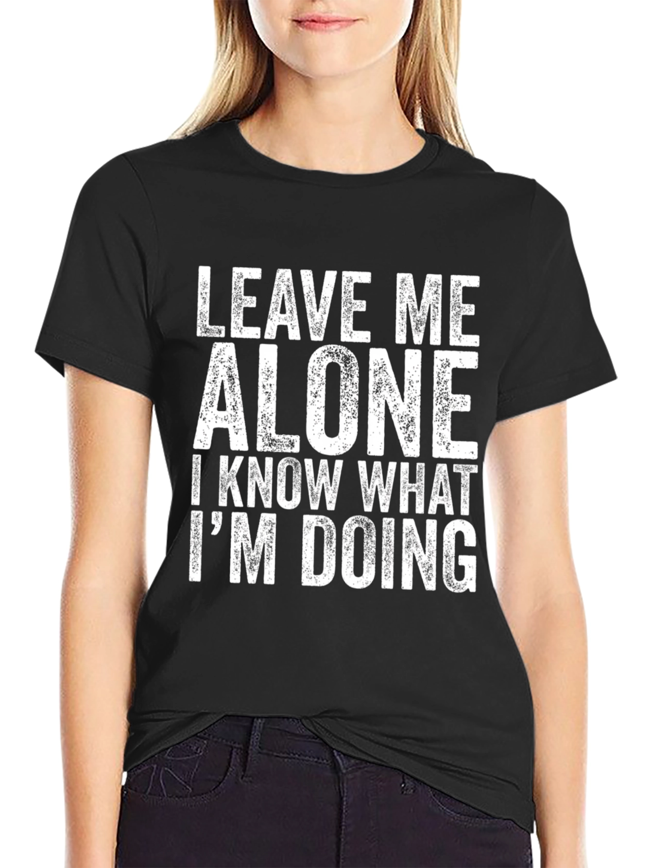 Leave Me Alone T-Shirt - Funny Graphic Tee