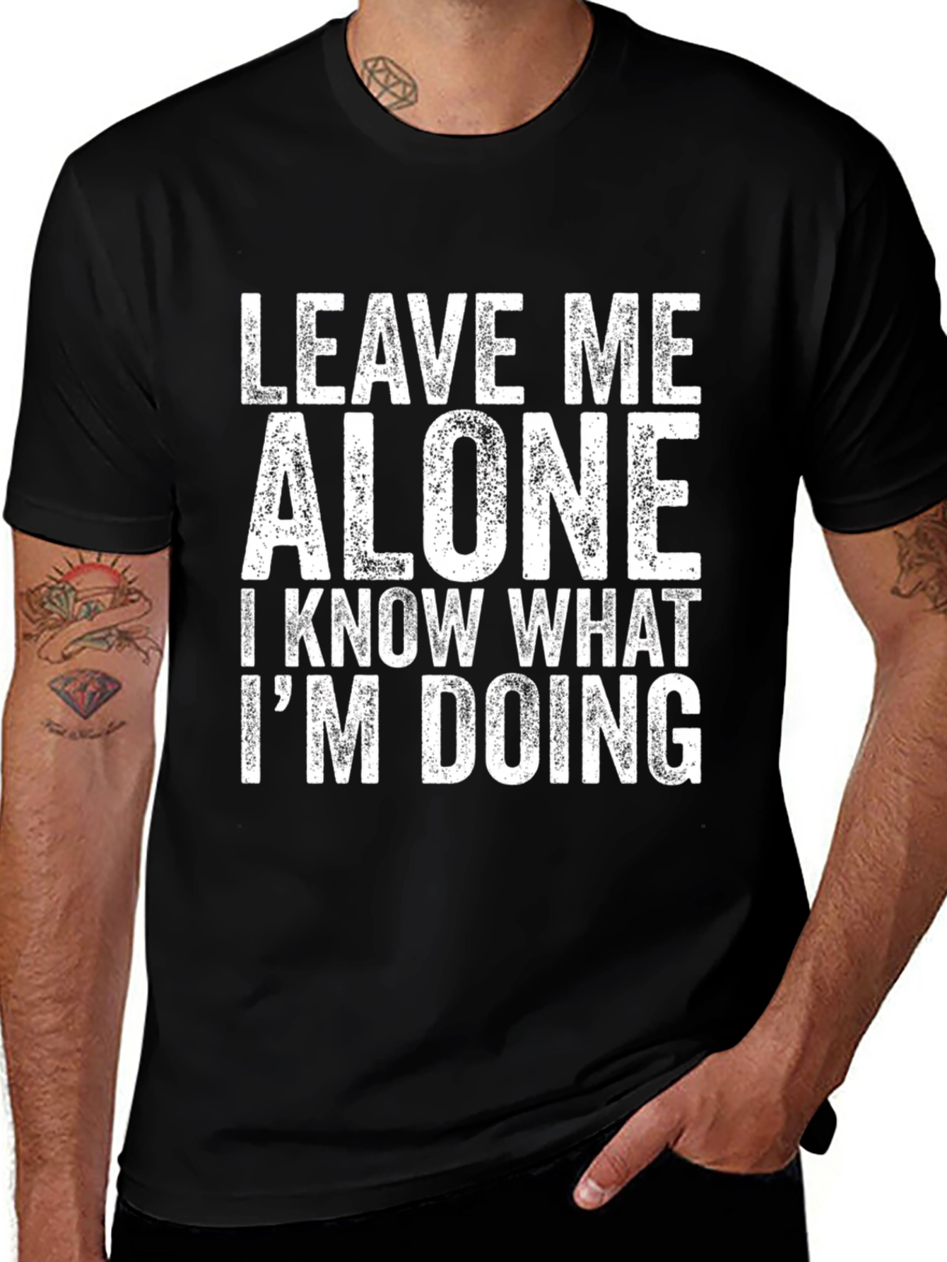 Leave Me Alone T-Shirt - Funny Graphic Tee