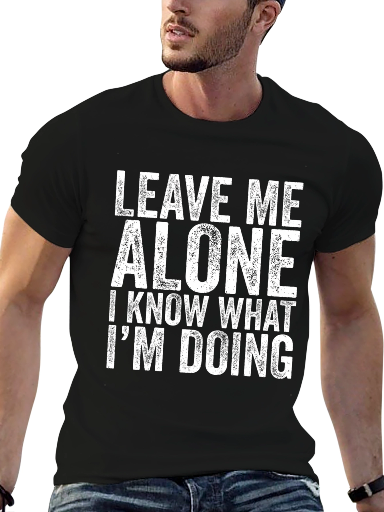 Leave Me Alone T-Shirt - Funny Graphic Tee