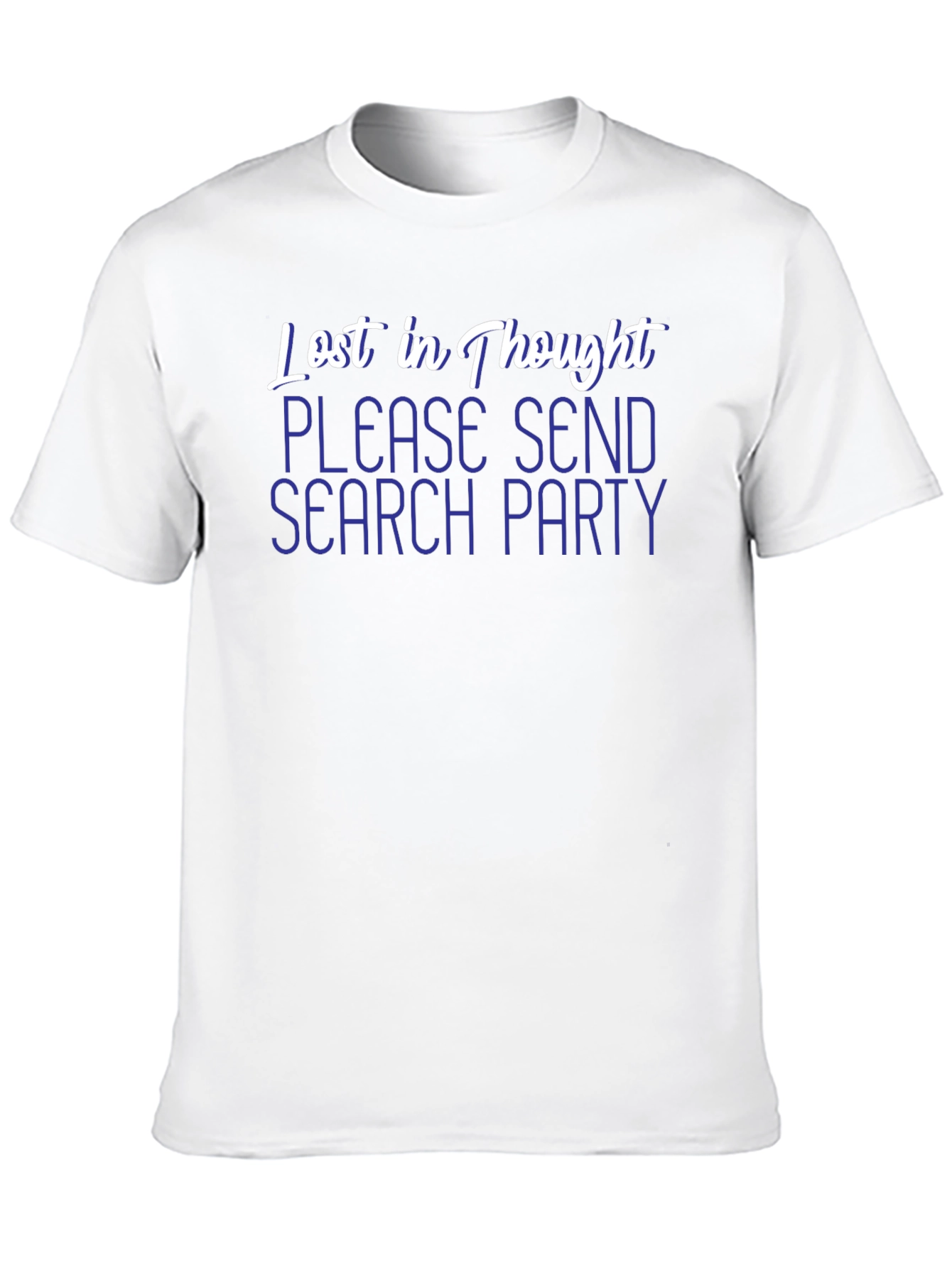 Lost In Thought Graphic Tee - Black