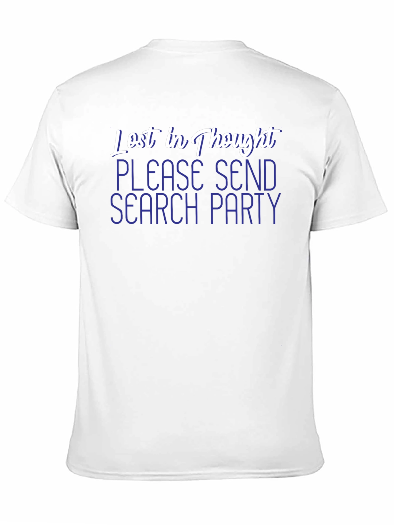 Lost In Thought Graphic Tee - Black