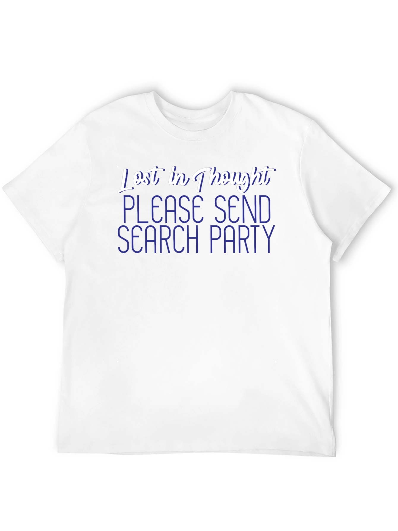 Lost In Thought Graphic Tee - Black