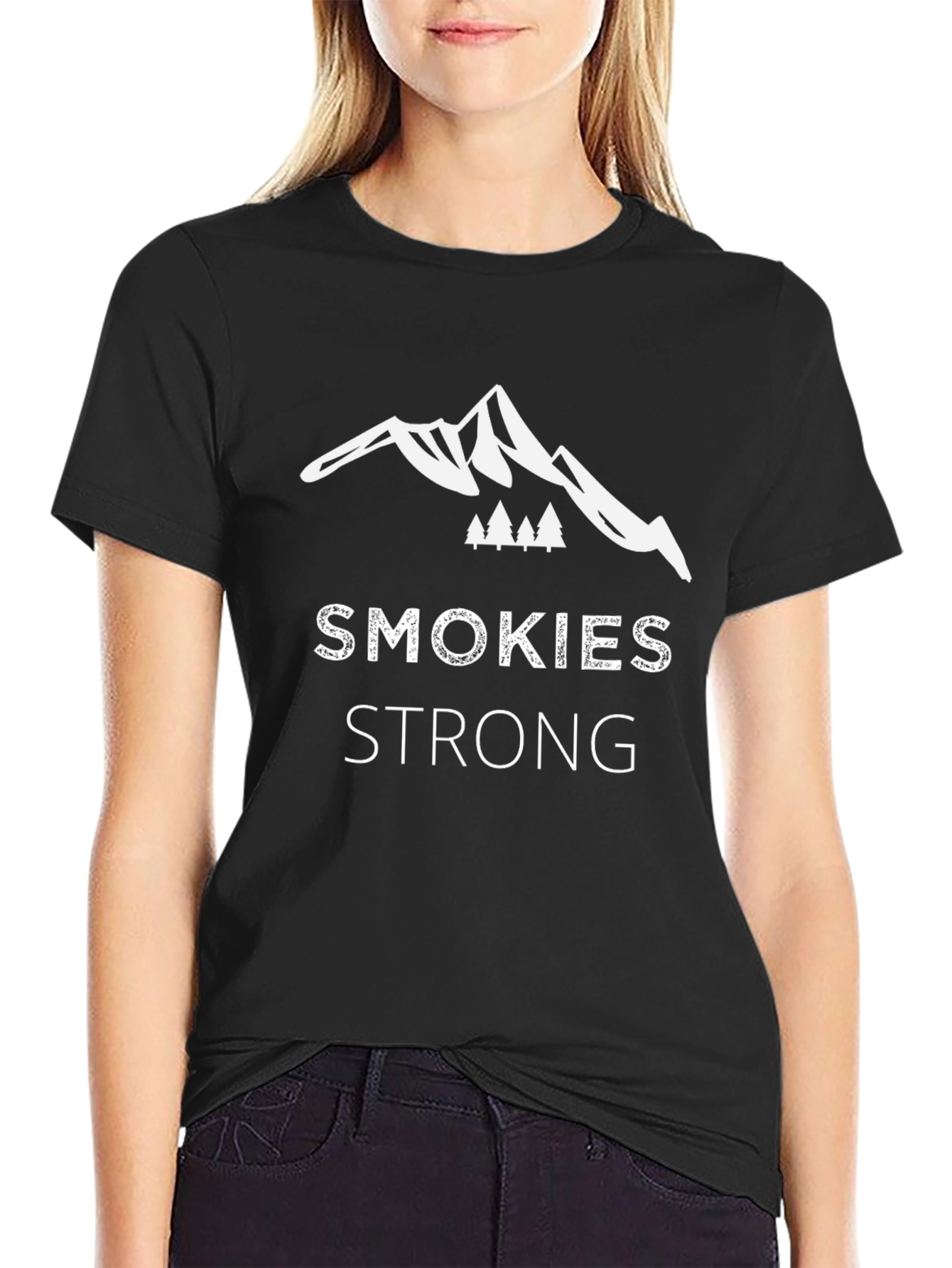 Smokies Strong Graphic Tee - Mountain Design