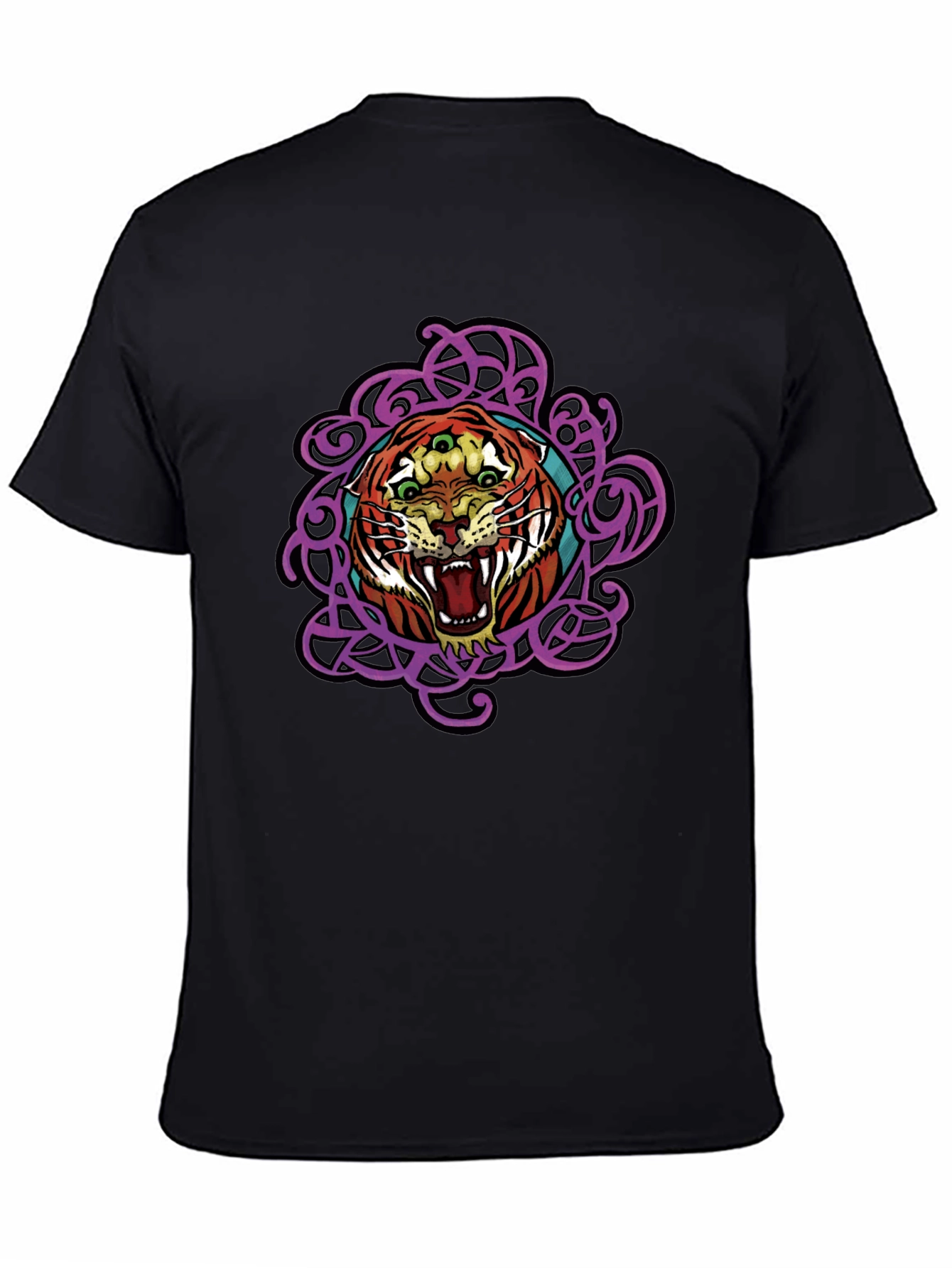 Three-Eyed Tiger Graphic Tee