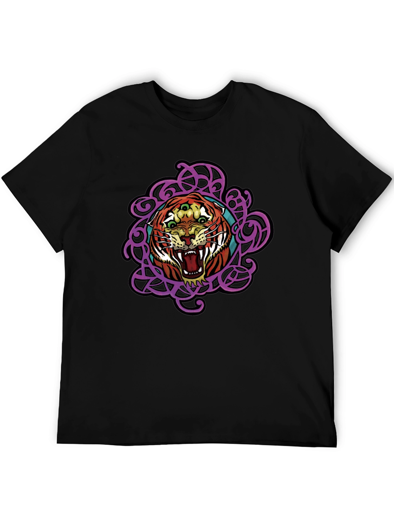 Three-Eyed Tiger Graphic Tee