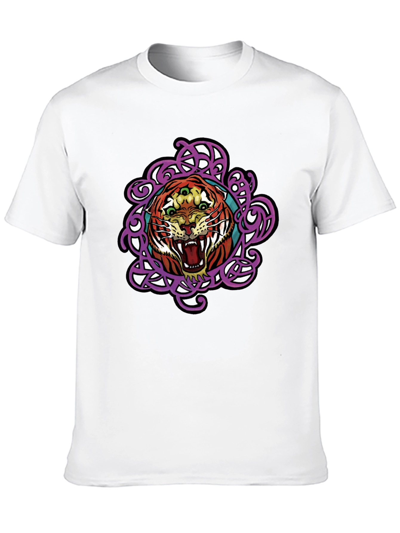 Three-Eyed Tiger Graphic Tee