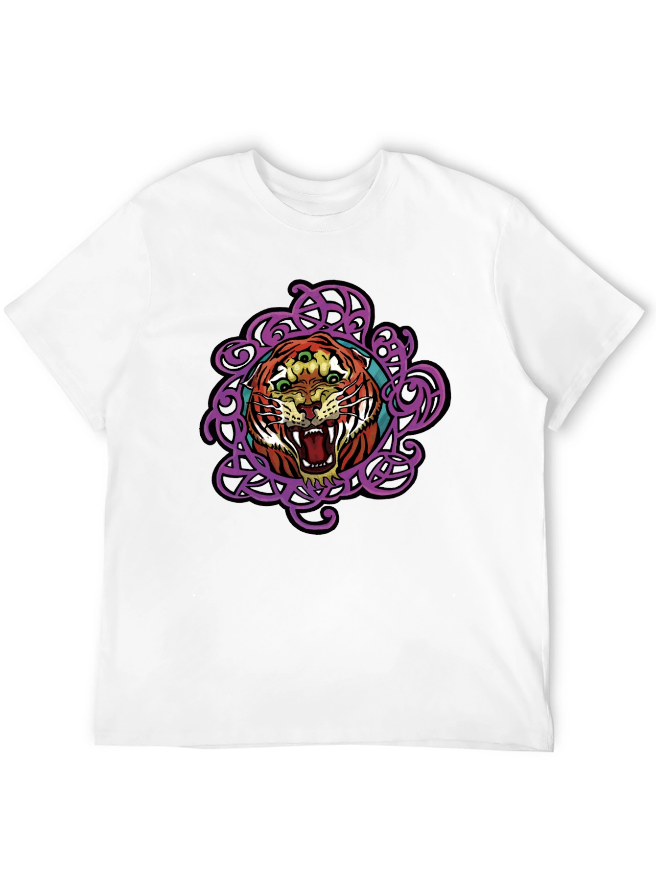 Three-Eyed Tiger Graphic Tee