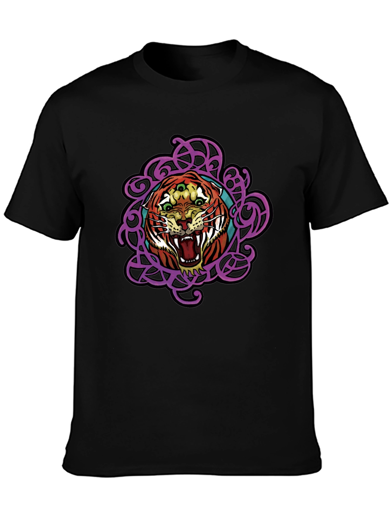 Three-Eyed Tiger Graphic Tee