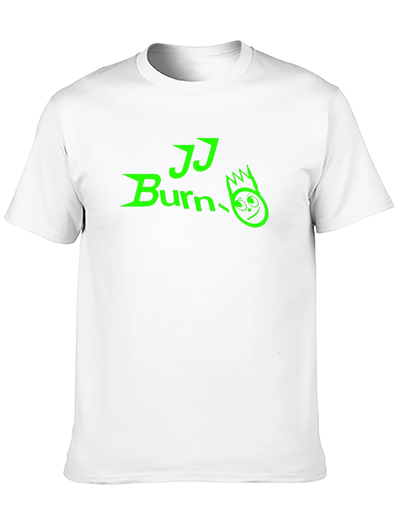 JJ Burn T-Shirt - Black Tee with Green Graphic