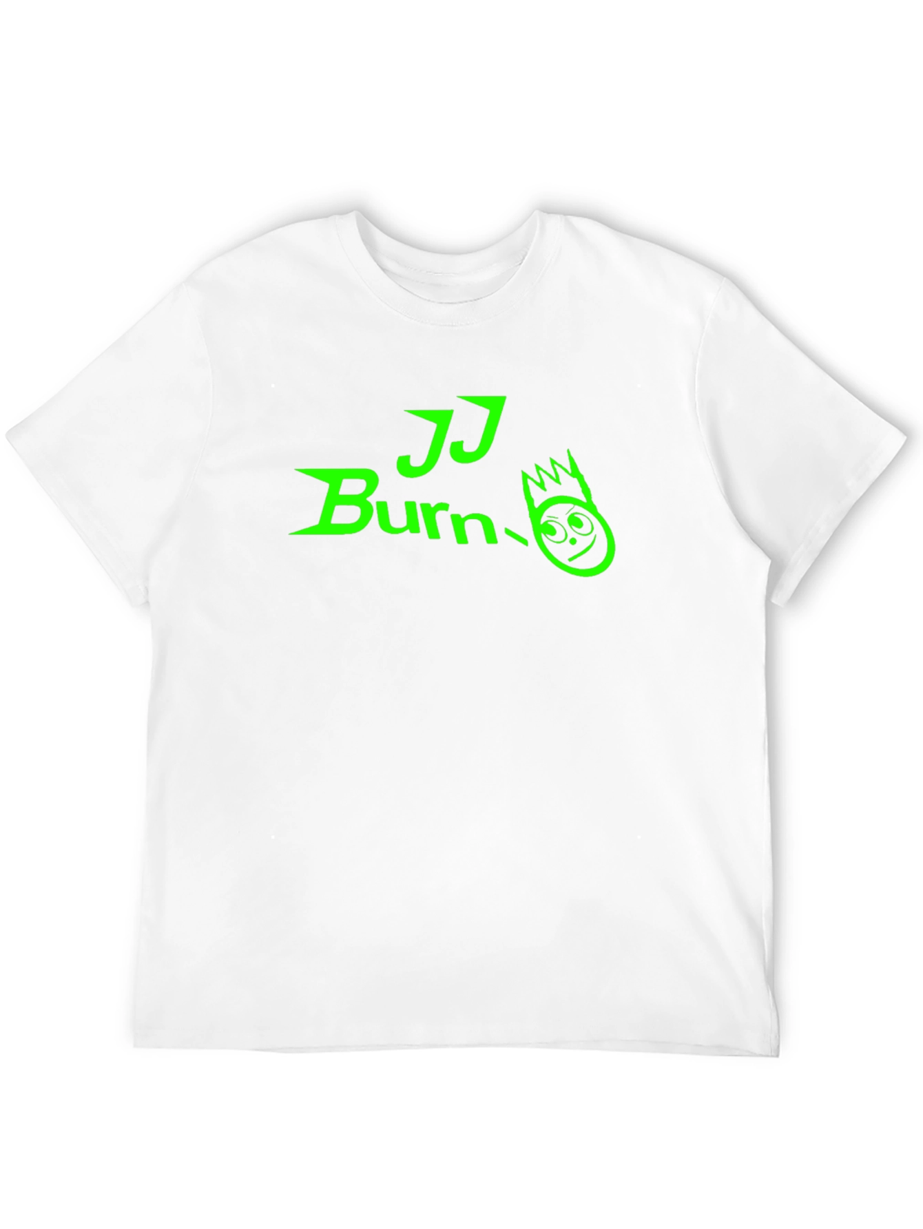 JJ Burn T-Shirt - Black Tee with Green Graphic
