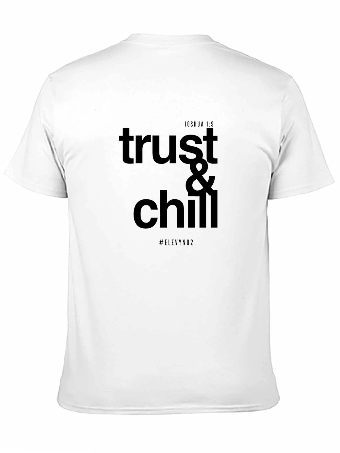 Trust & Chill Graphic Tee - Black