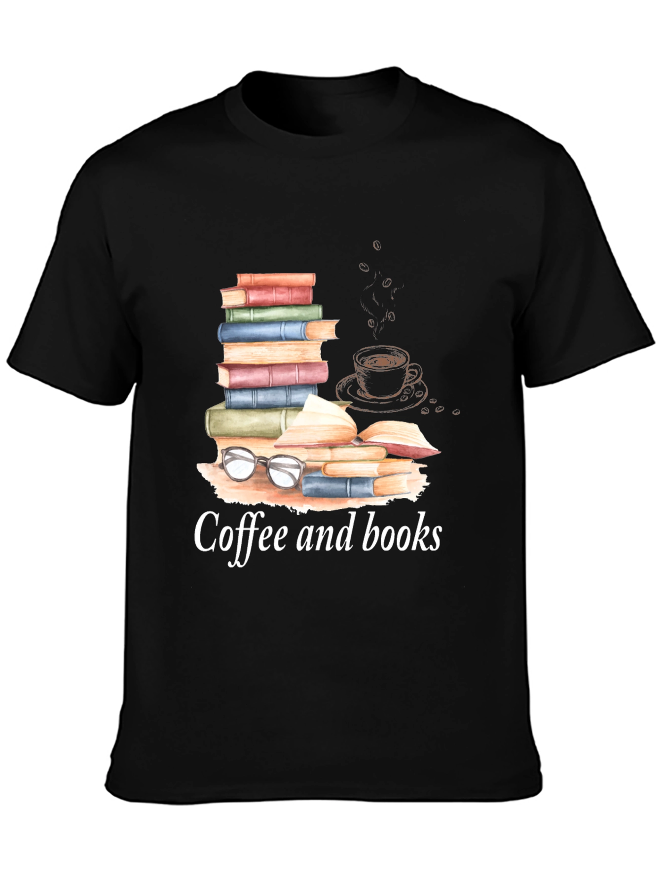 Coffee and Books T-Shirt - Readers Apparel