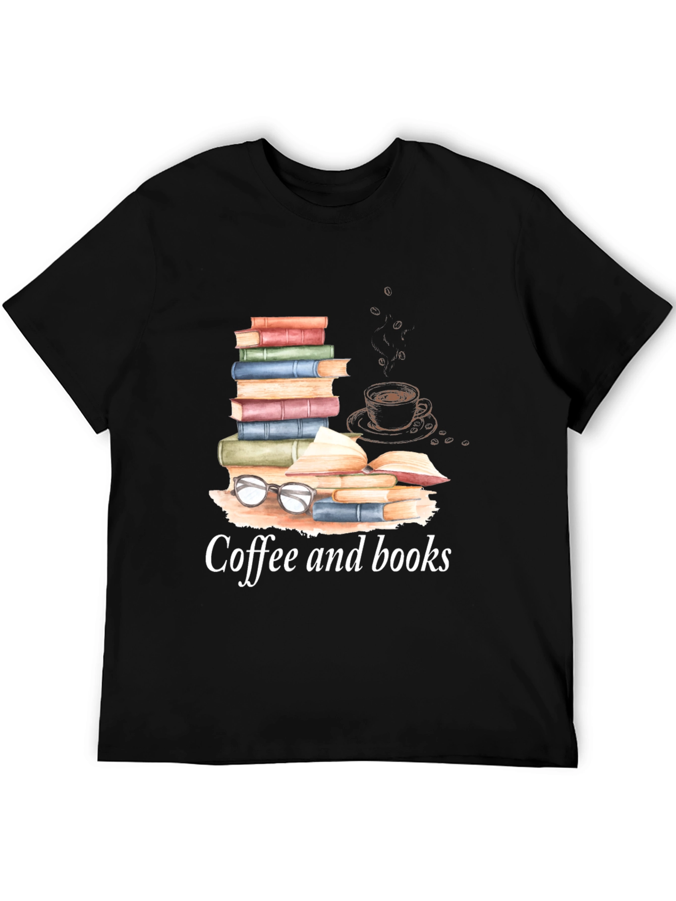 Coffee and Books T-Shirt - Readers Apparel