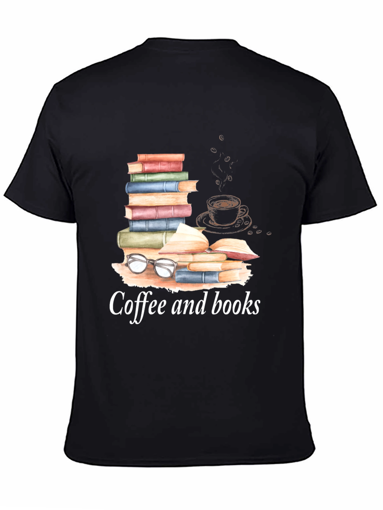 Coffee and Books T-Shirt - Readers Apparel