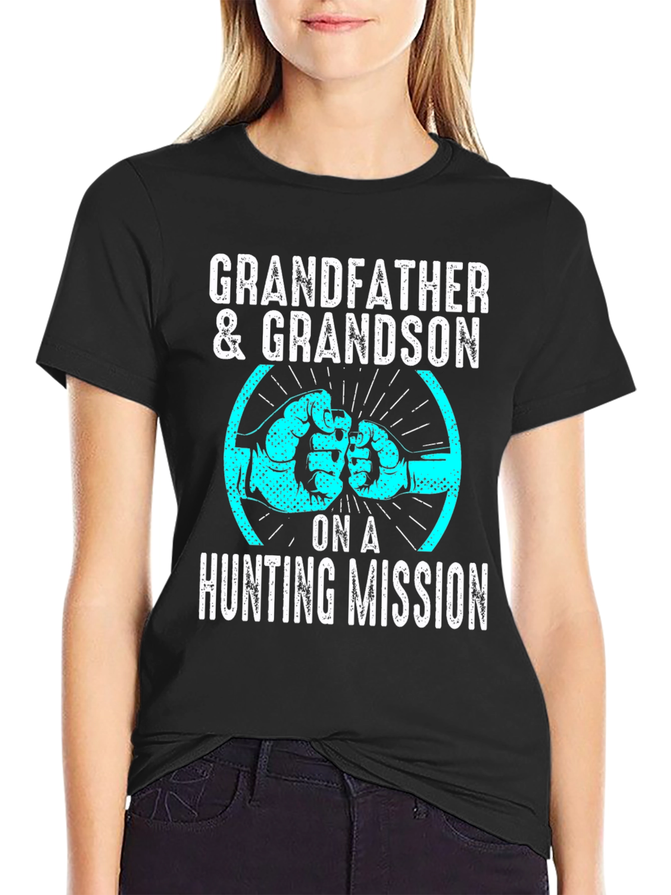 Grandfather & Grandson Hunting Mission T-Shirt