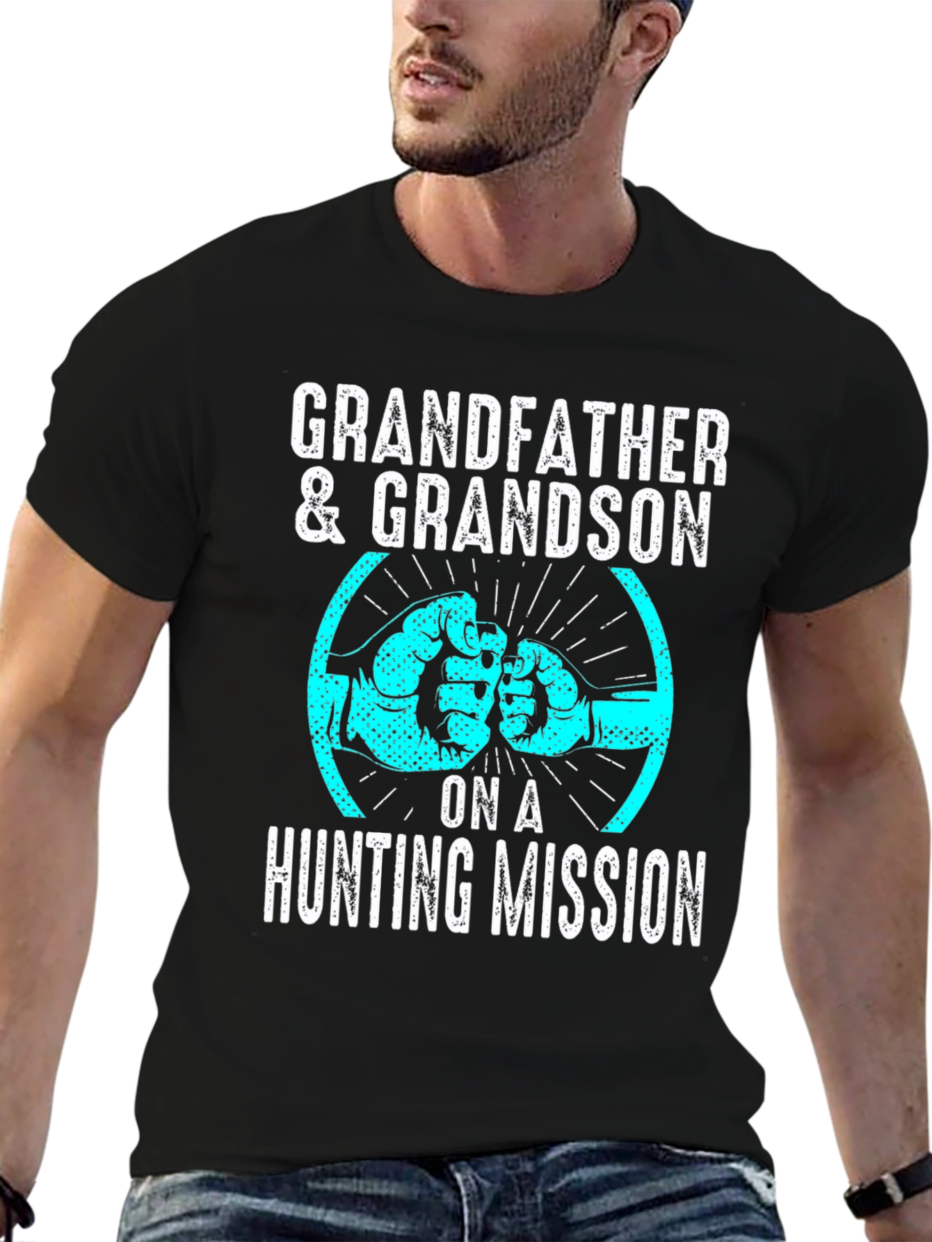 Grandfather & Grandson Hunting Mission T-Shirt