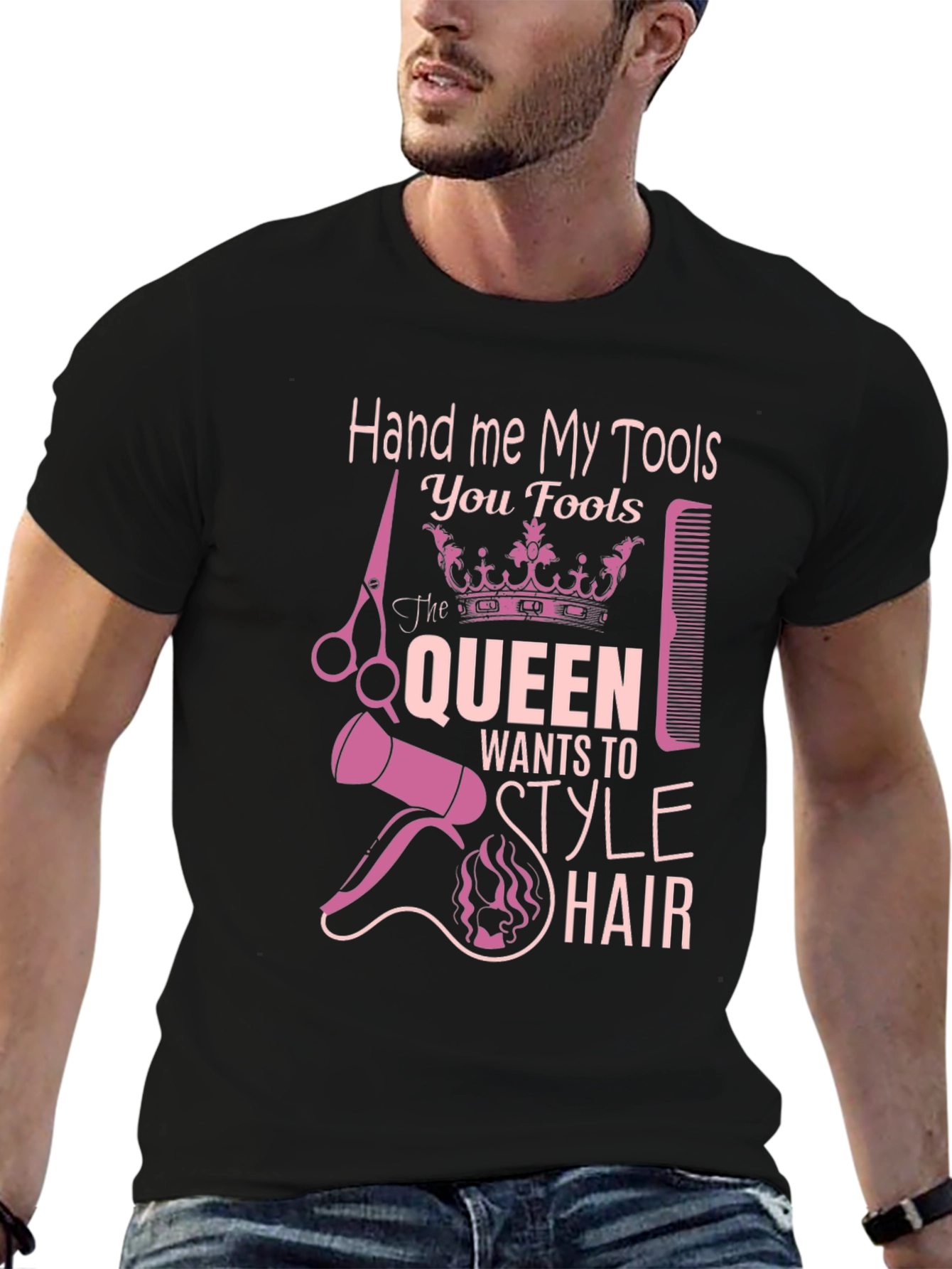 Hand Me My Tools T-Shirt - Queen Style Hair