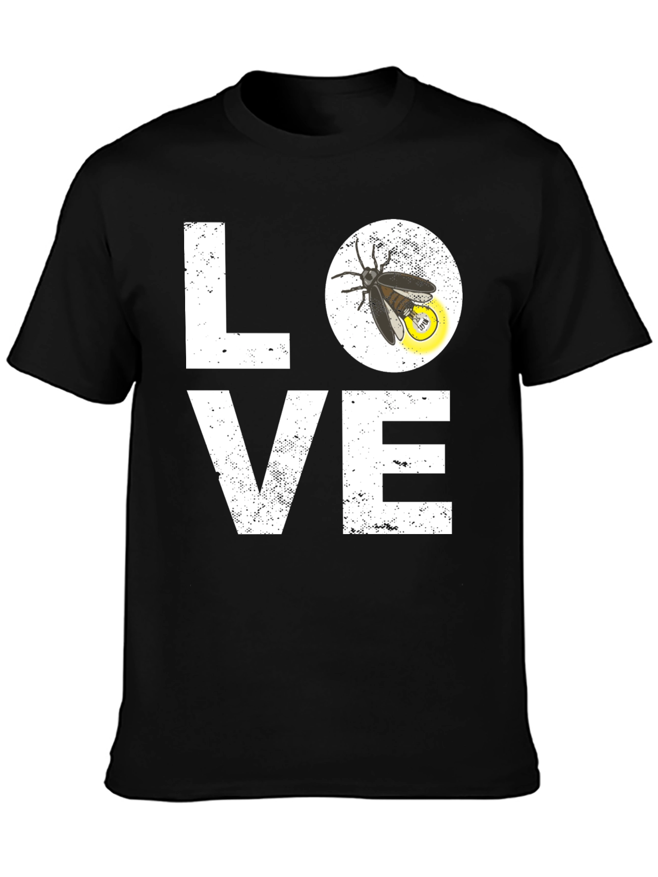 Love Firefly Graphic Tee - Black