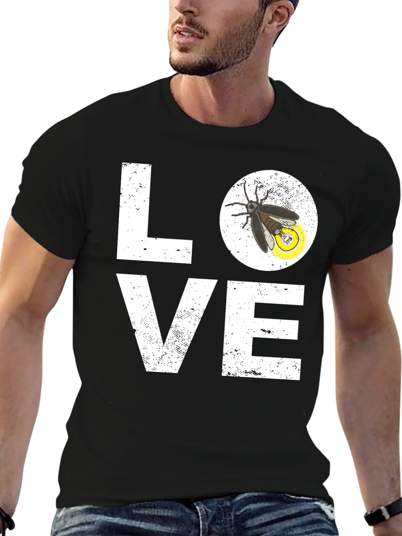 Love Firefly Graphic Tee - Black