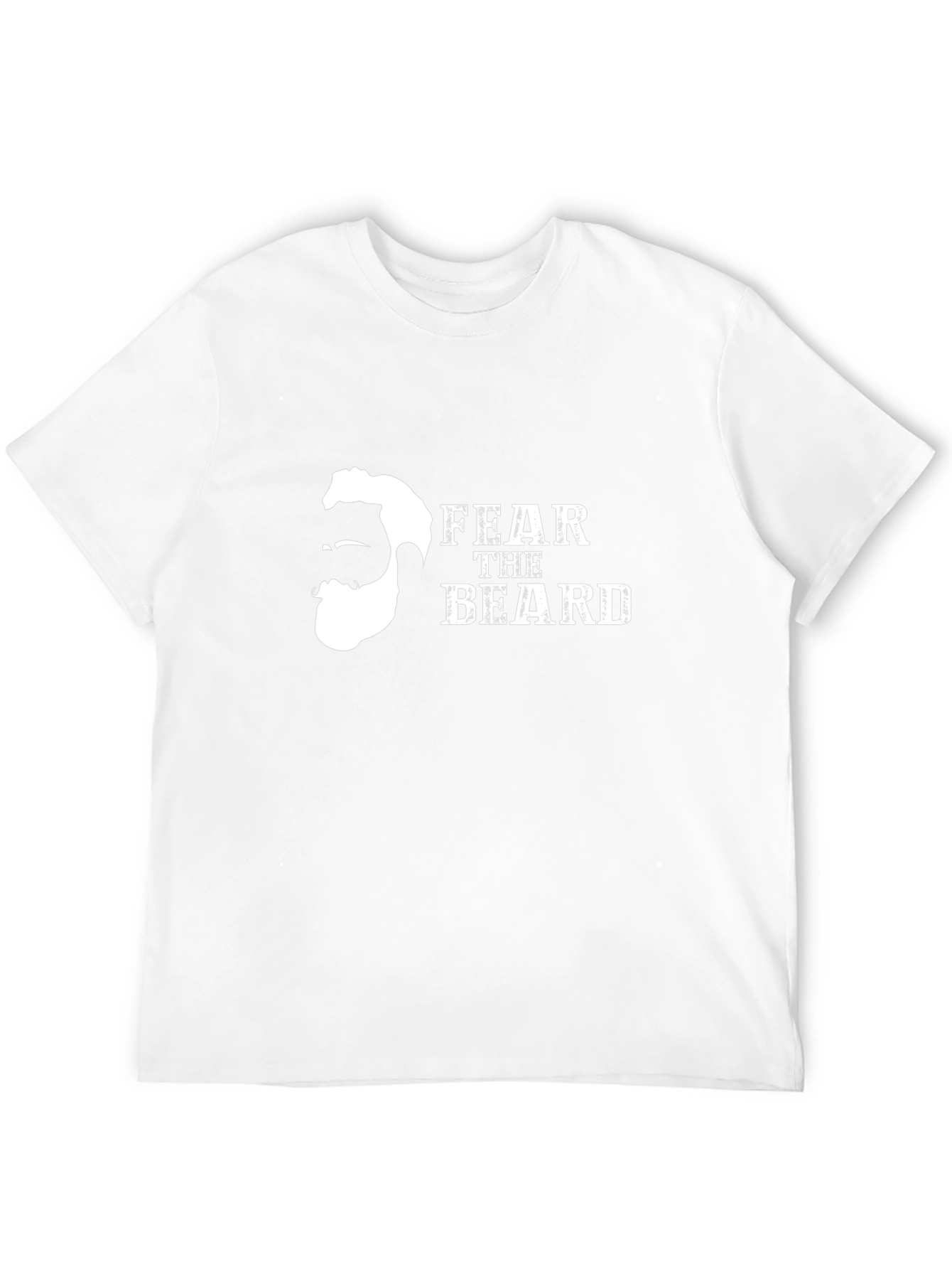 Fear The Beard Black Graphic Tee