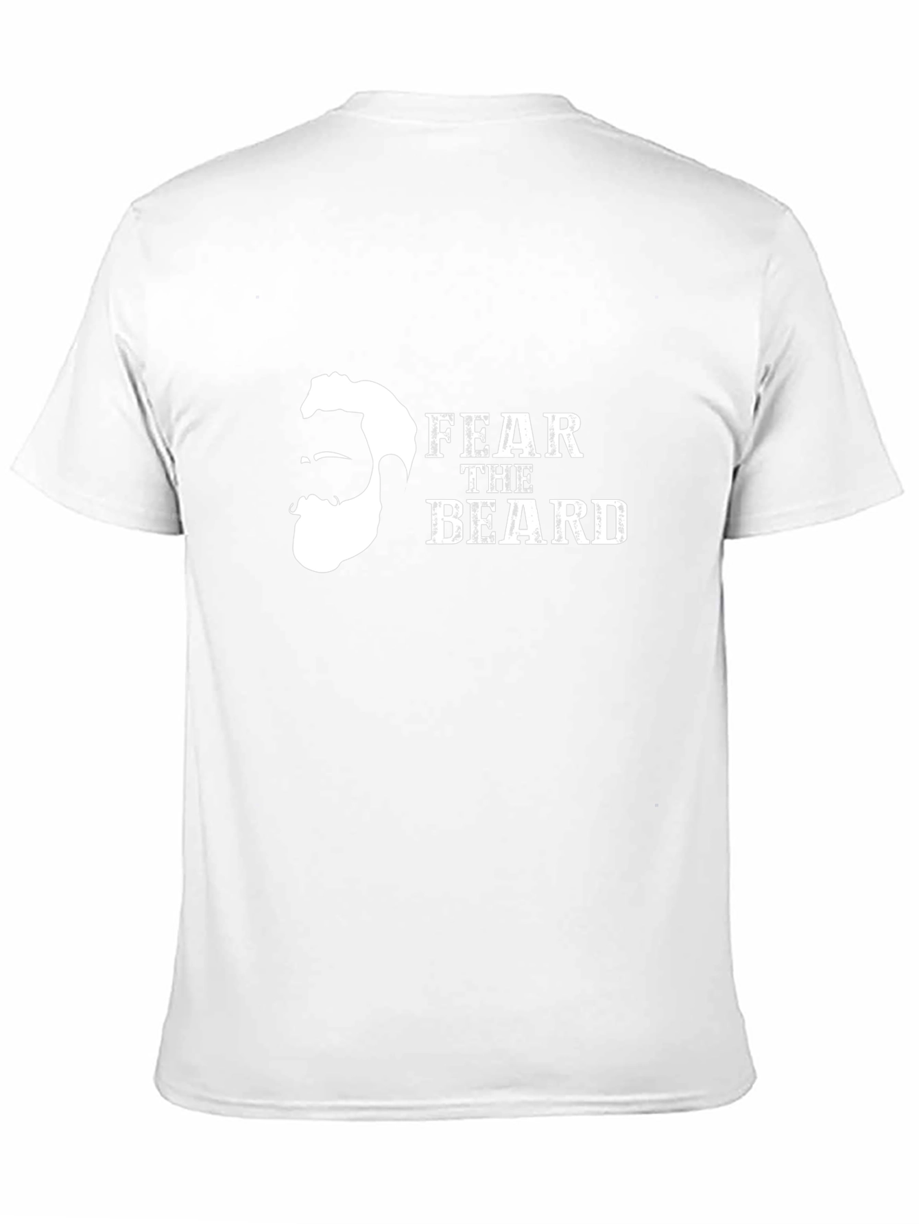 Fear The Beard Black Graphic Tee