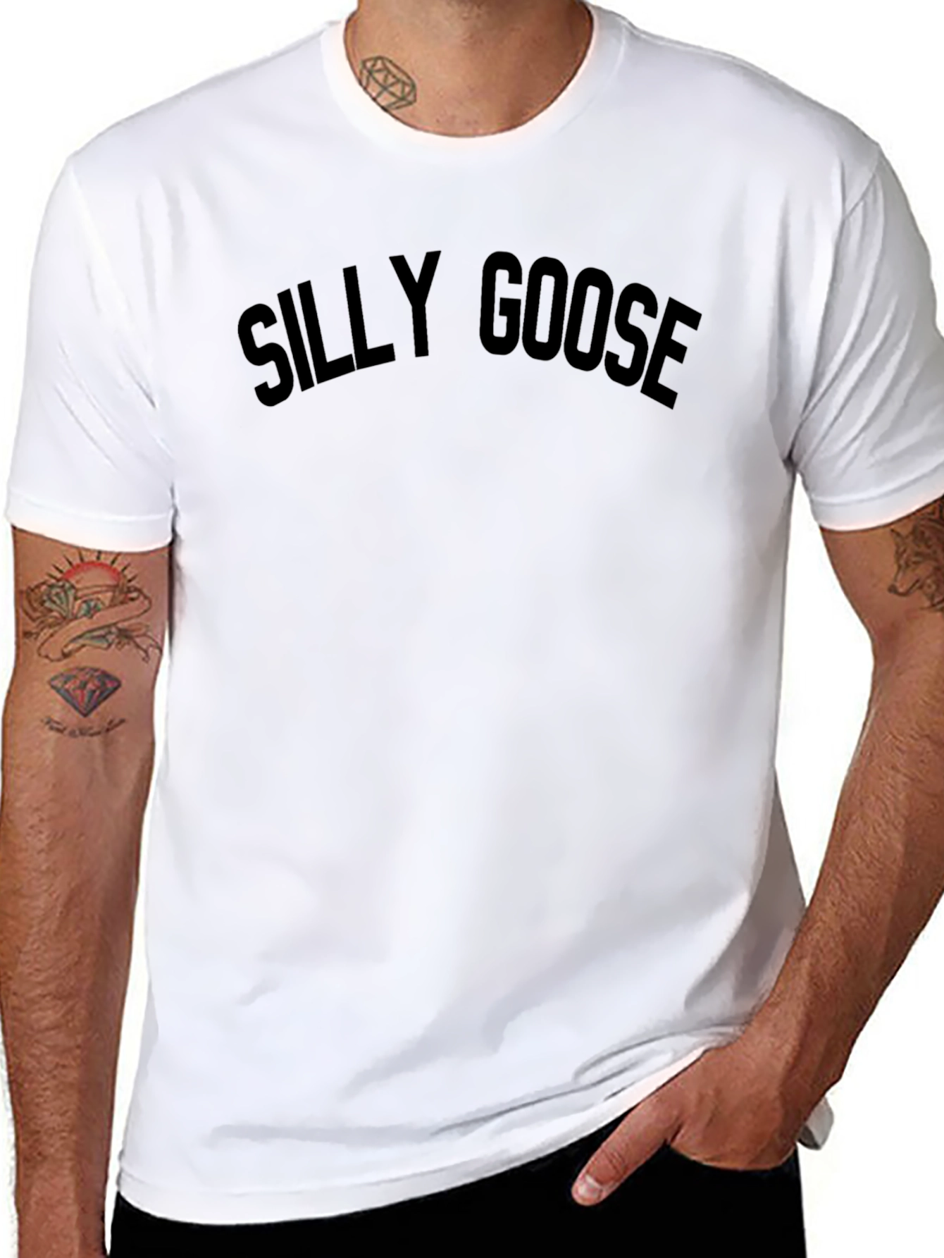 Silly Goose Graphic Tee - Comfortable Casual Wear