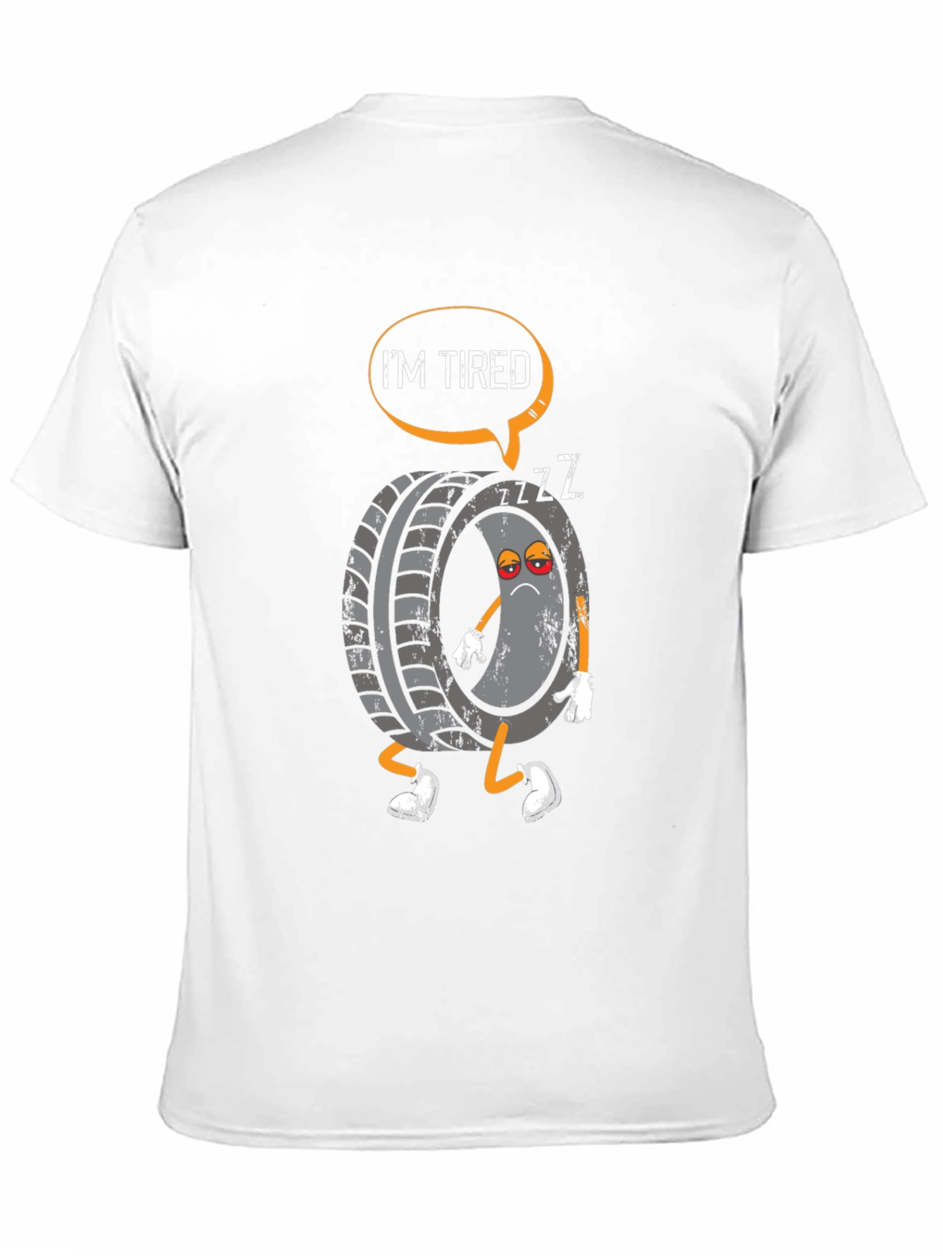Im Tired Tire Graphic Tee