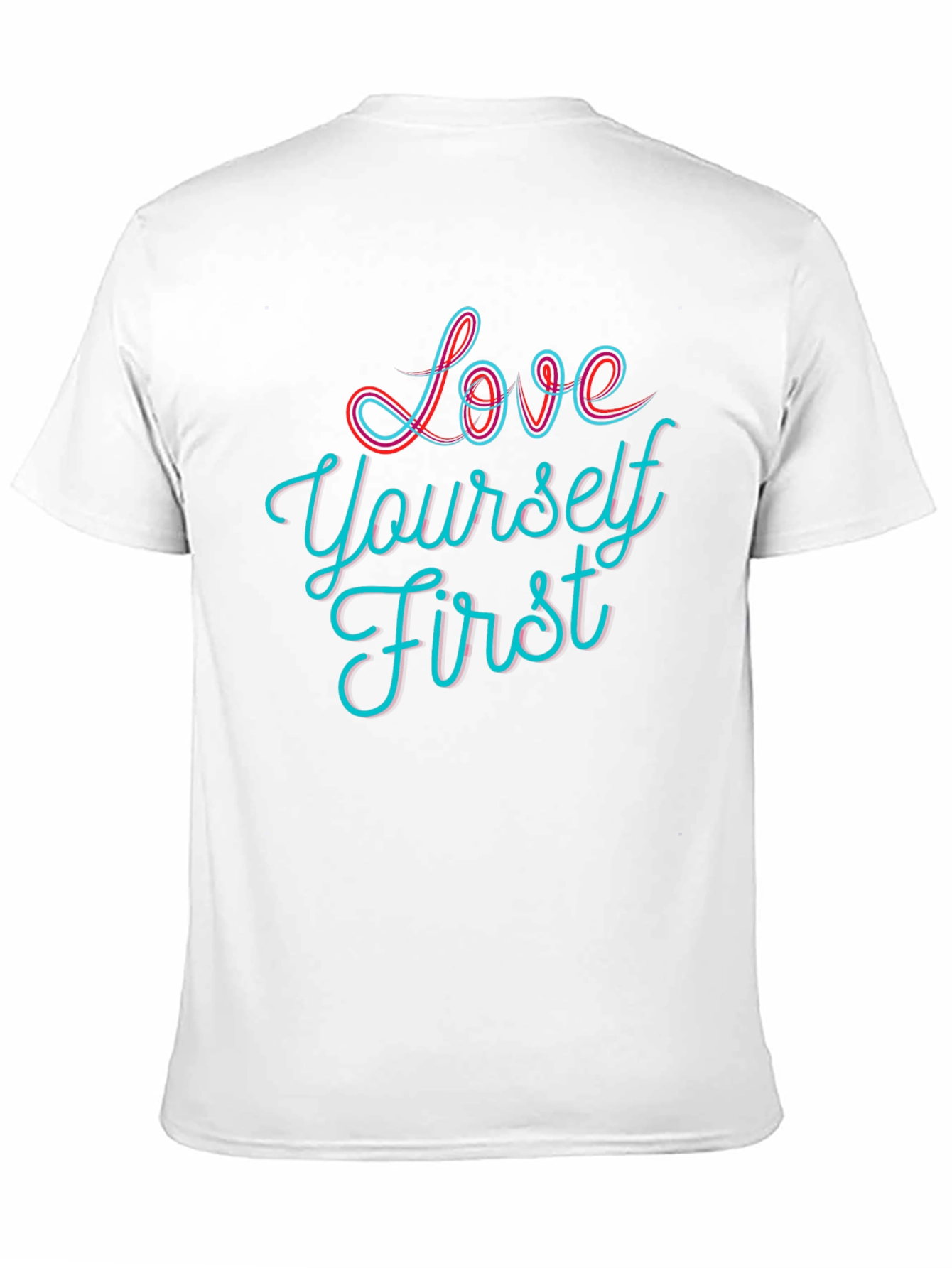 Love Yourself First Graphic Tee - Stylish Black T-Shirt