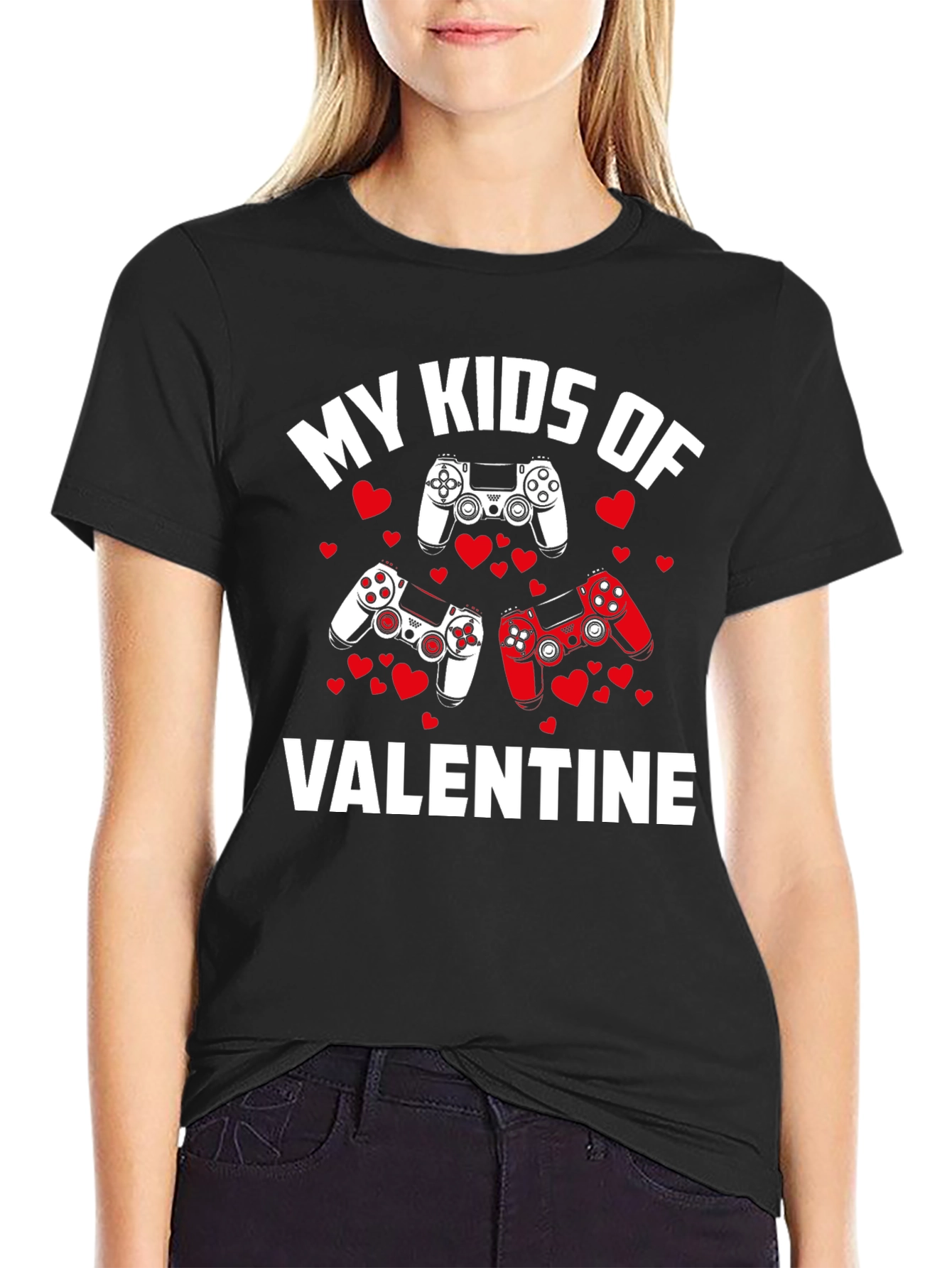 My Kids of Valentine Gaming T-Shirt