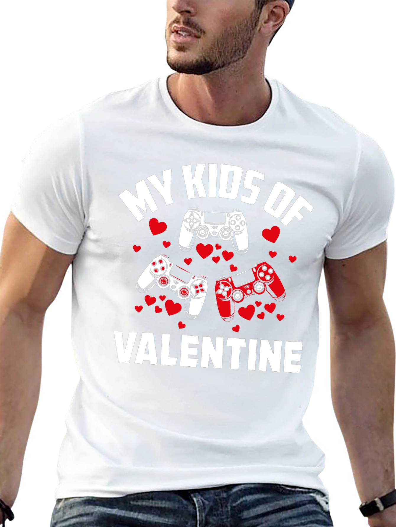 My Kids of Valentine Gaming T-Shirt
