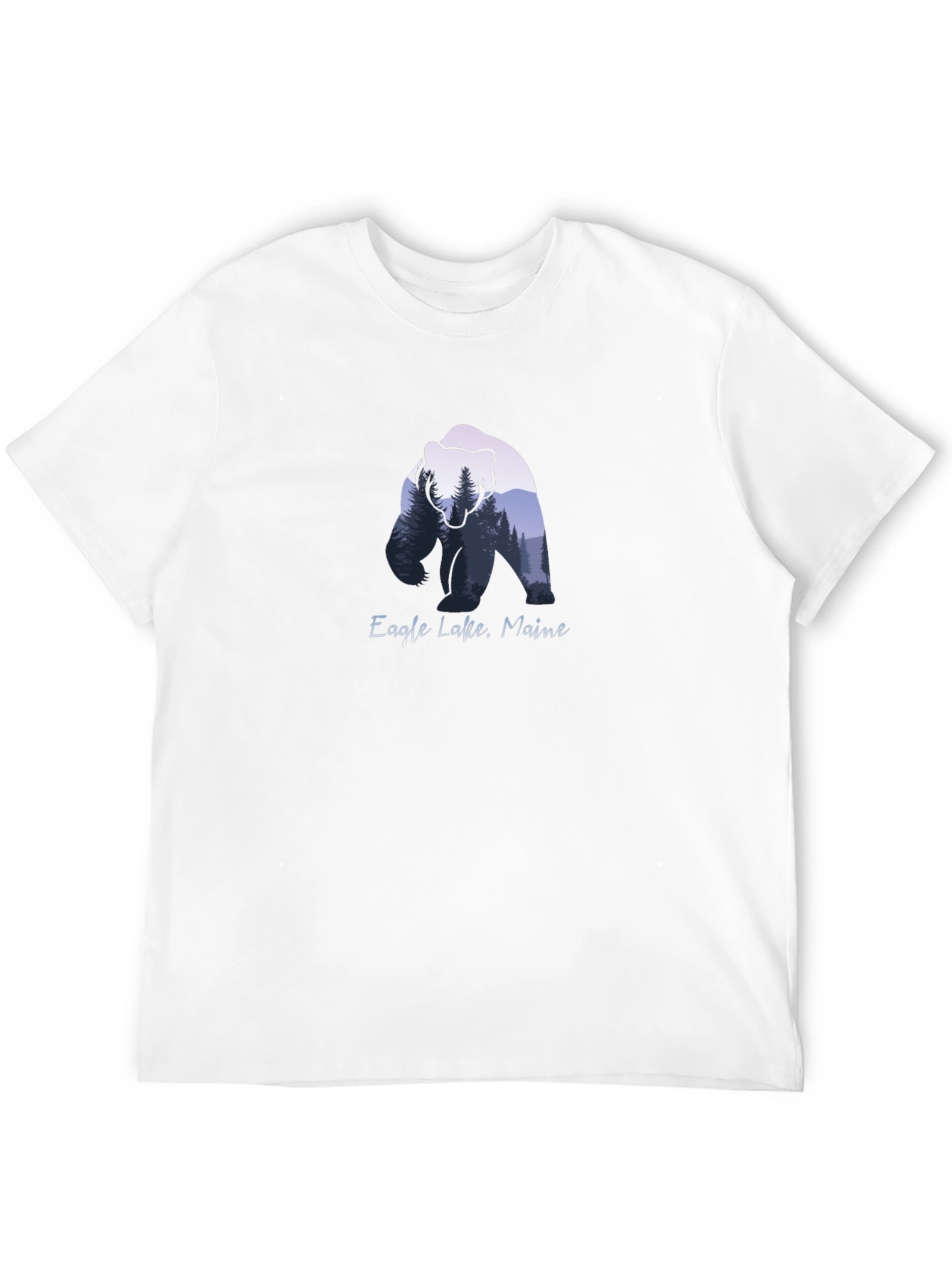 Eagle Lake Maine Bear Graphic T-Shirt
