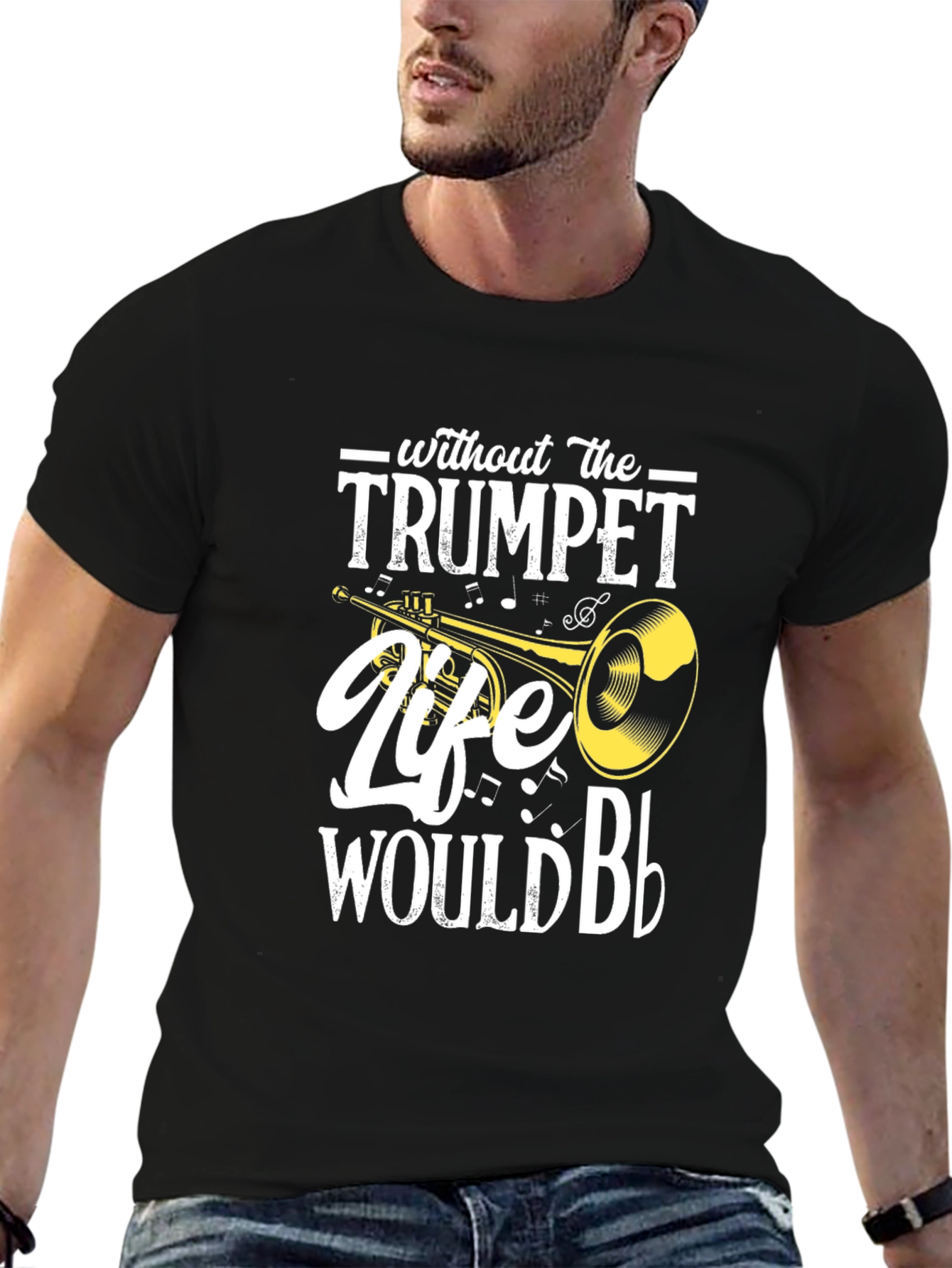 Trumpet Life T-Shirt - Music Lover Tee