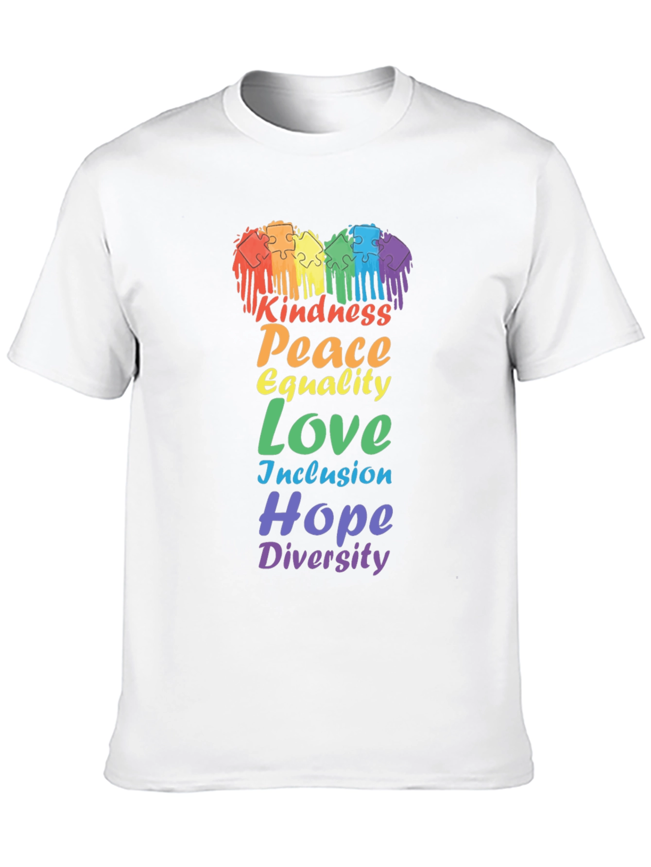 Kindness Peace Equality Love Diversity Pride T-Shirt