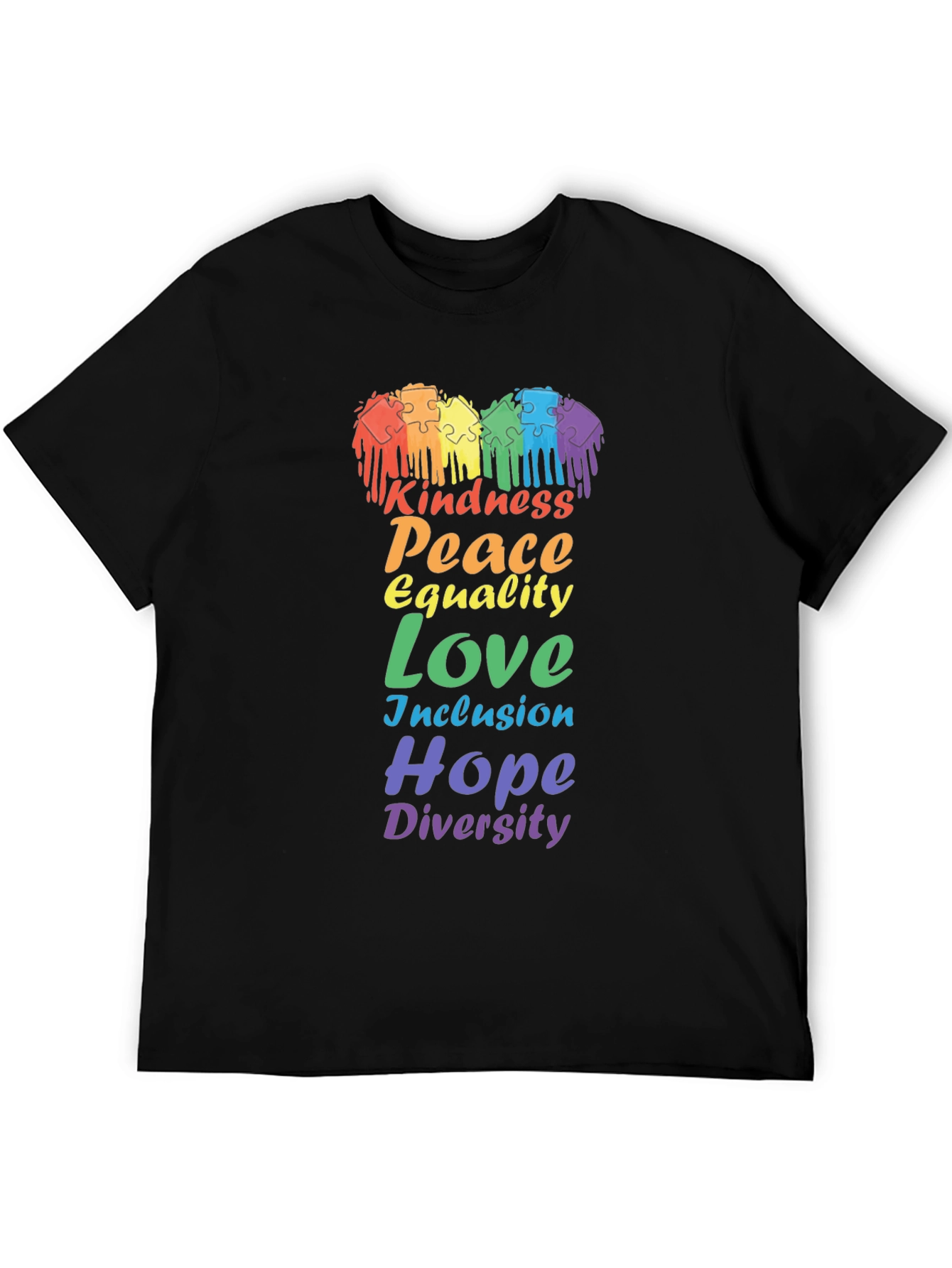 Kindness Peace Equality Love Diversity Pride T-Shirt