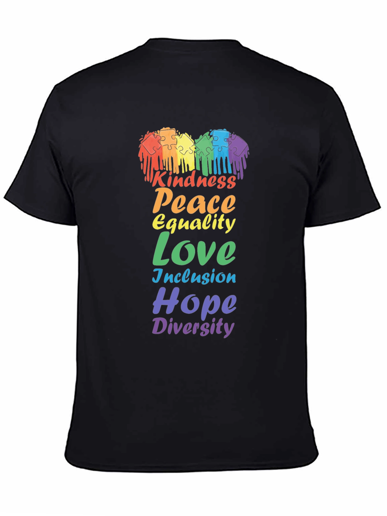 Kindness Peace Equality Love Diversity Pride T-Shirt