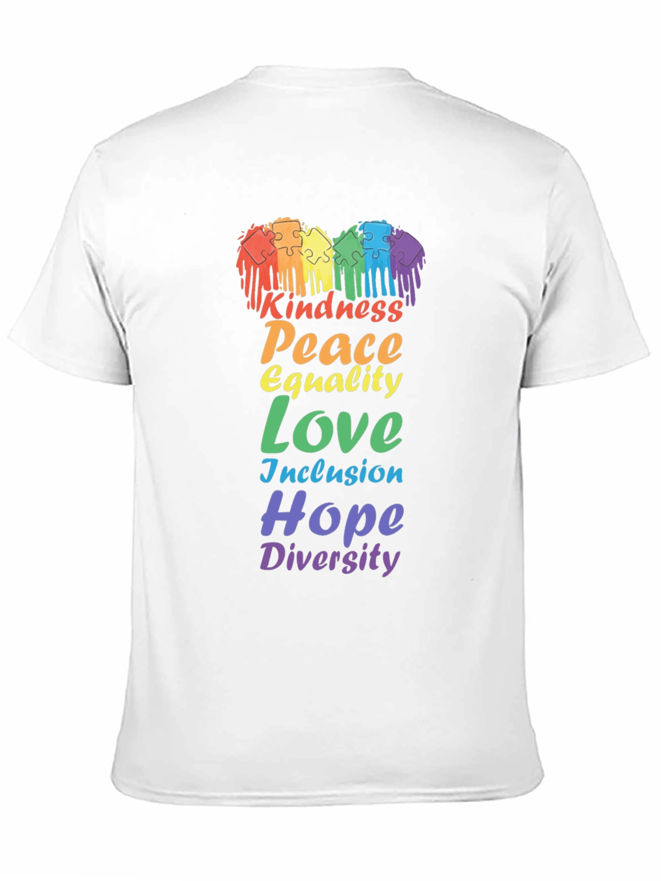 Kindness Peace Equality Love Diversity Pride T-Shirt