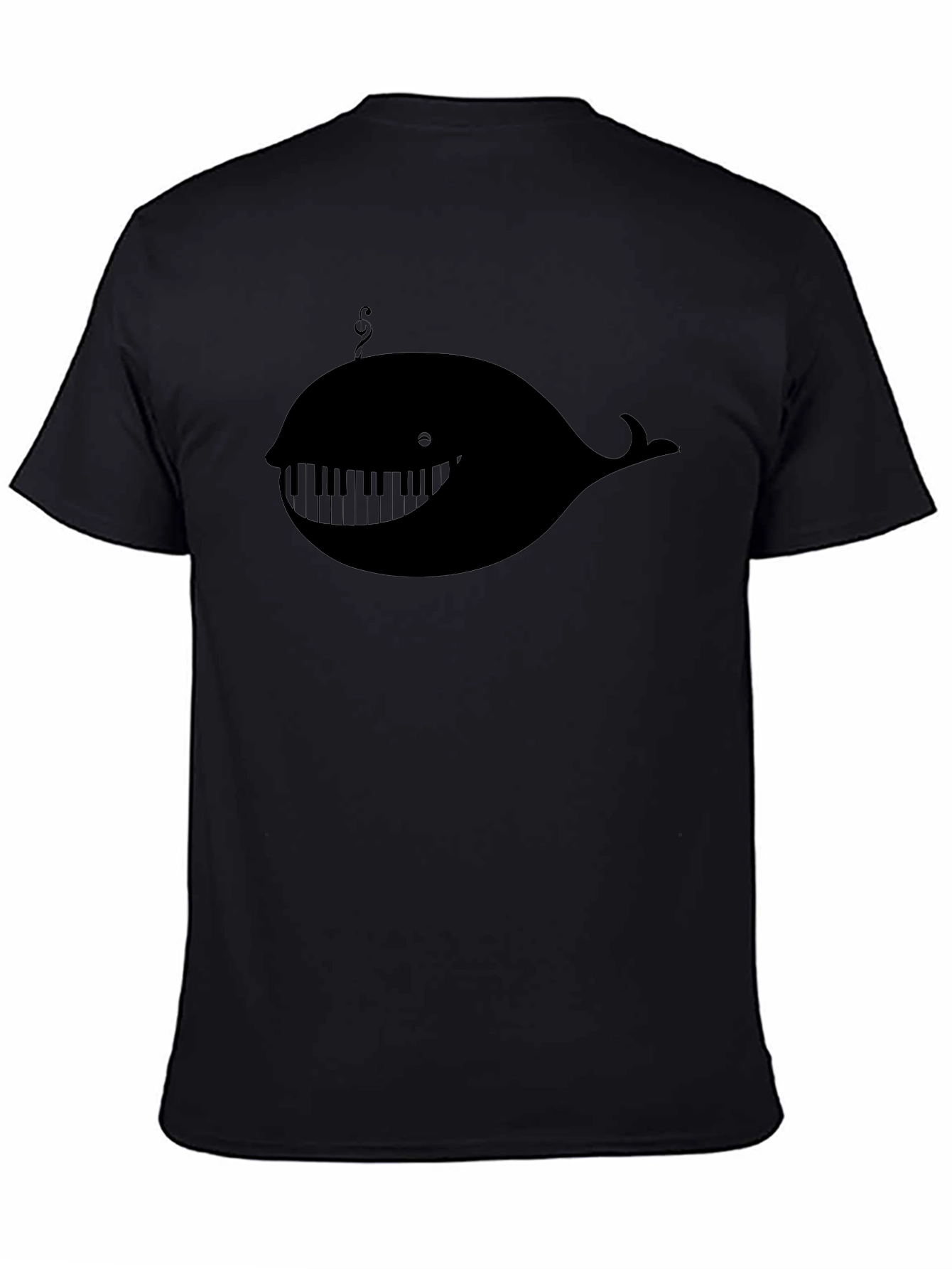 Musical Whale T-Shirt - Unique Design