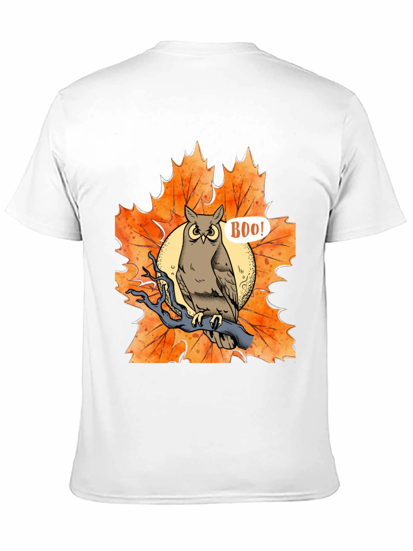 Halloween Owl Boo! Graphic Tee