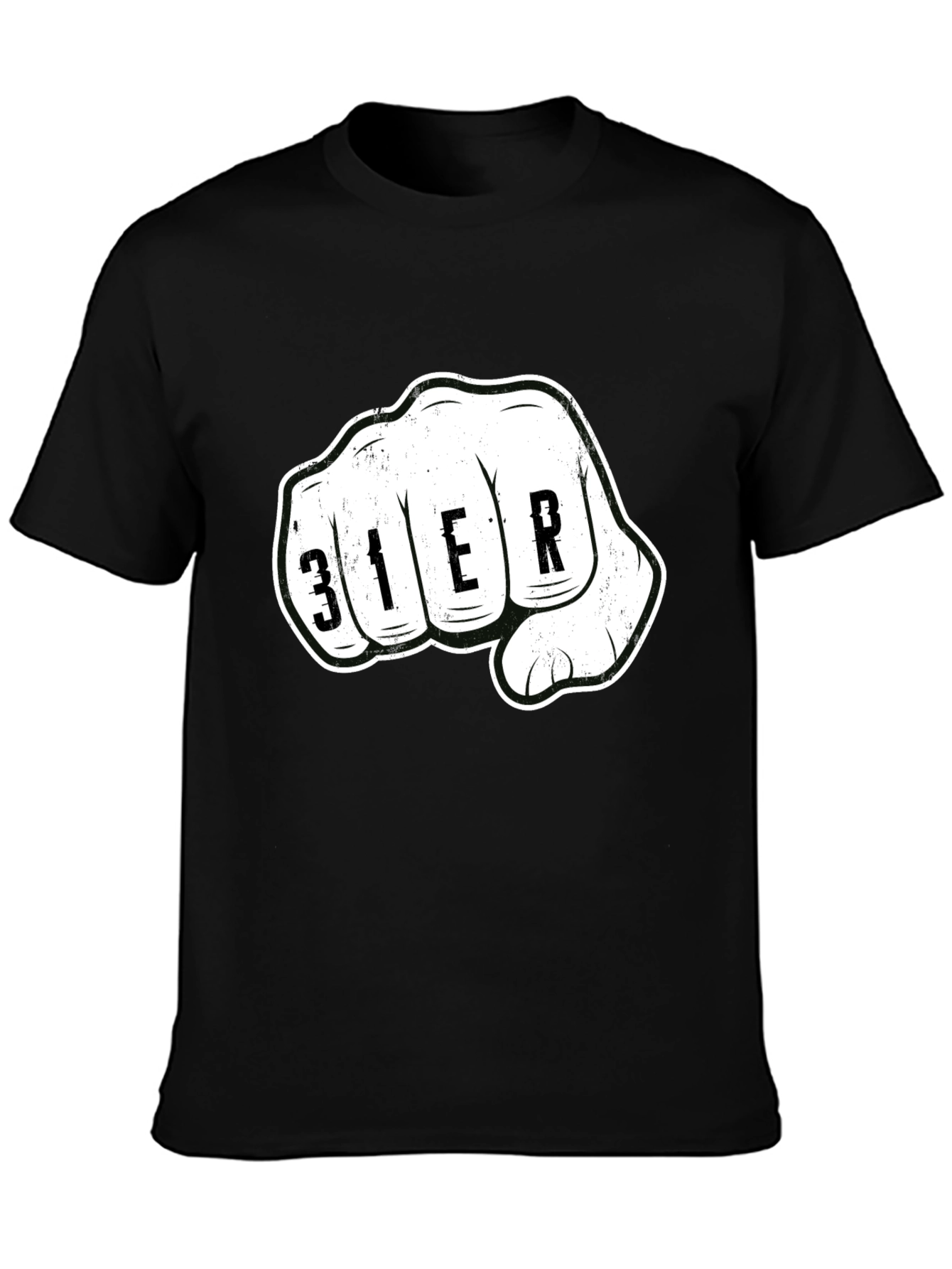Fist Graphic Black T-Shirt